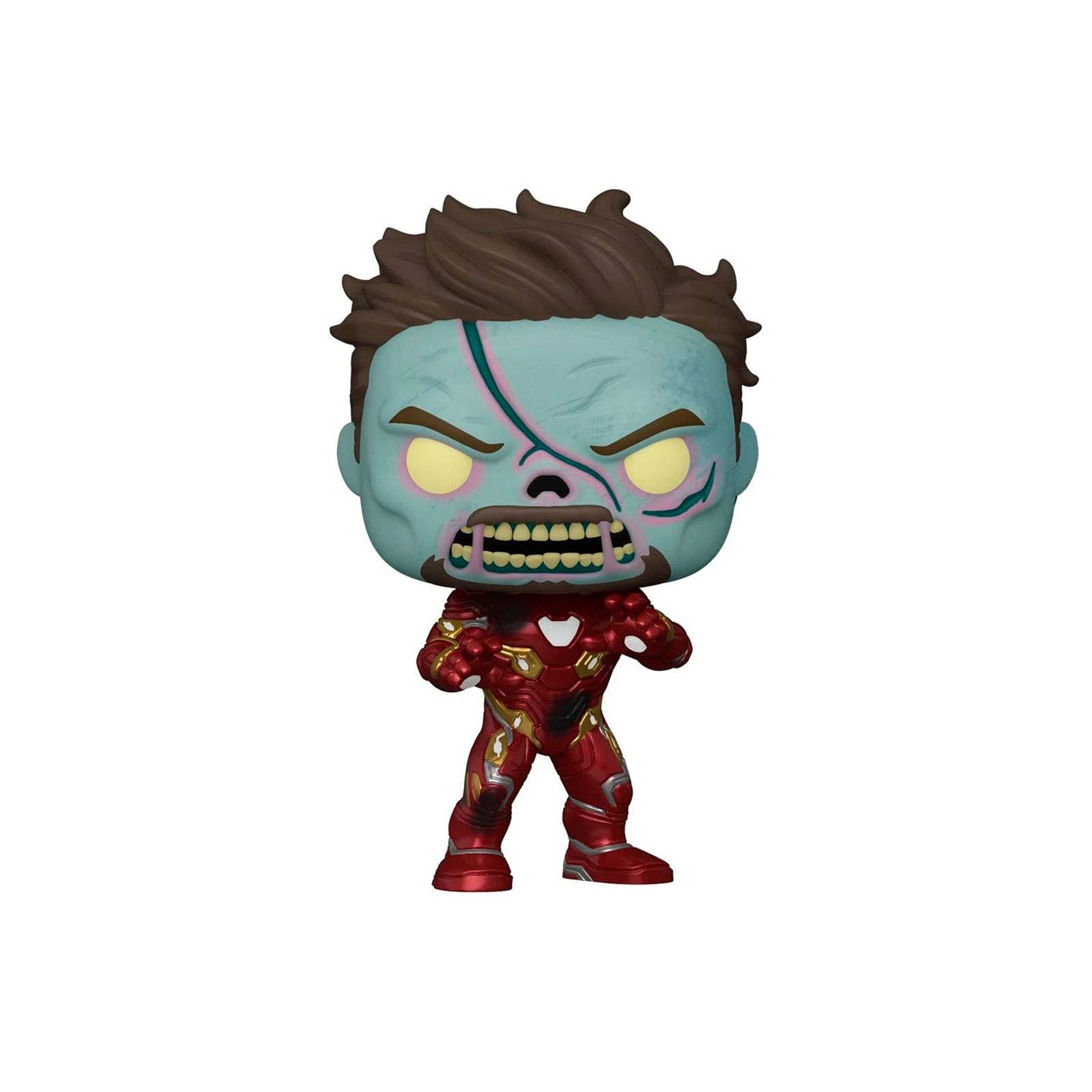 Figura Funko Pop Marvel What If Iron Man Zombie Jumbo 948