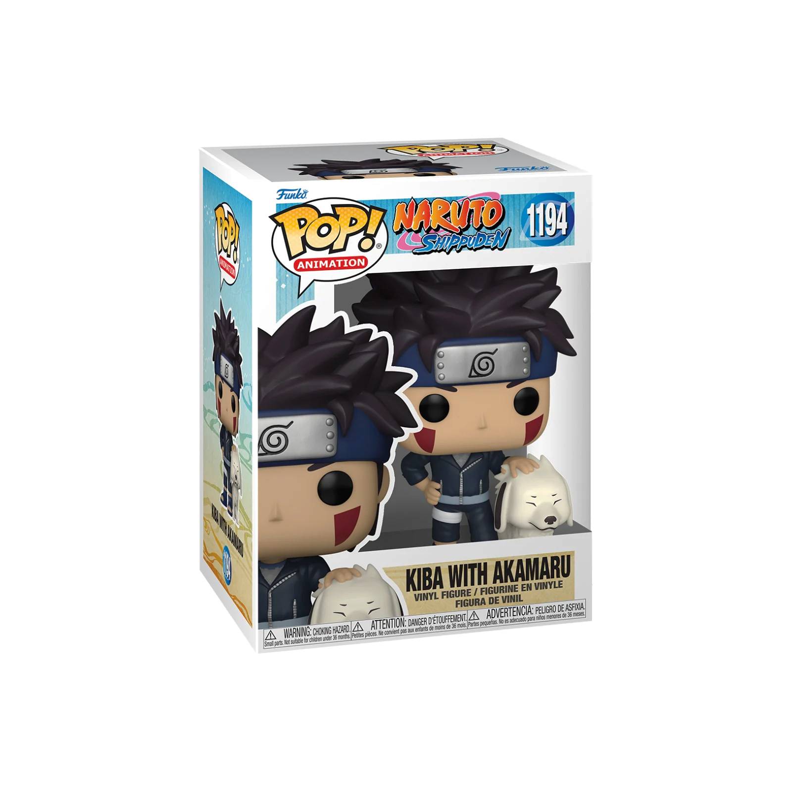 Funko Pop Naruto Shippuden - Kiba con Akamaru 1194