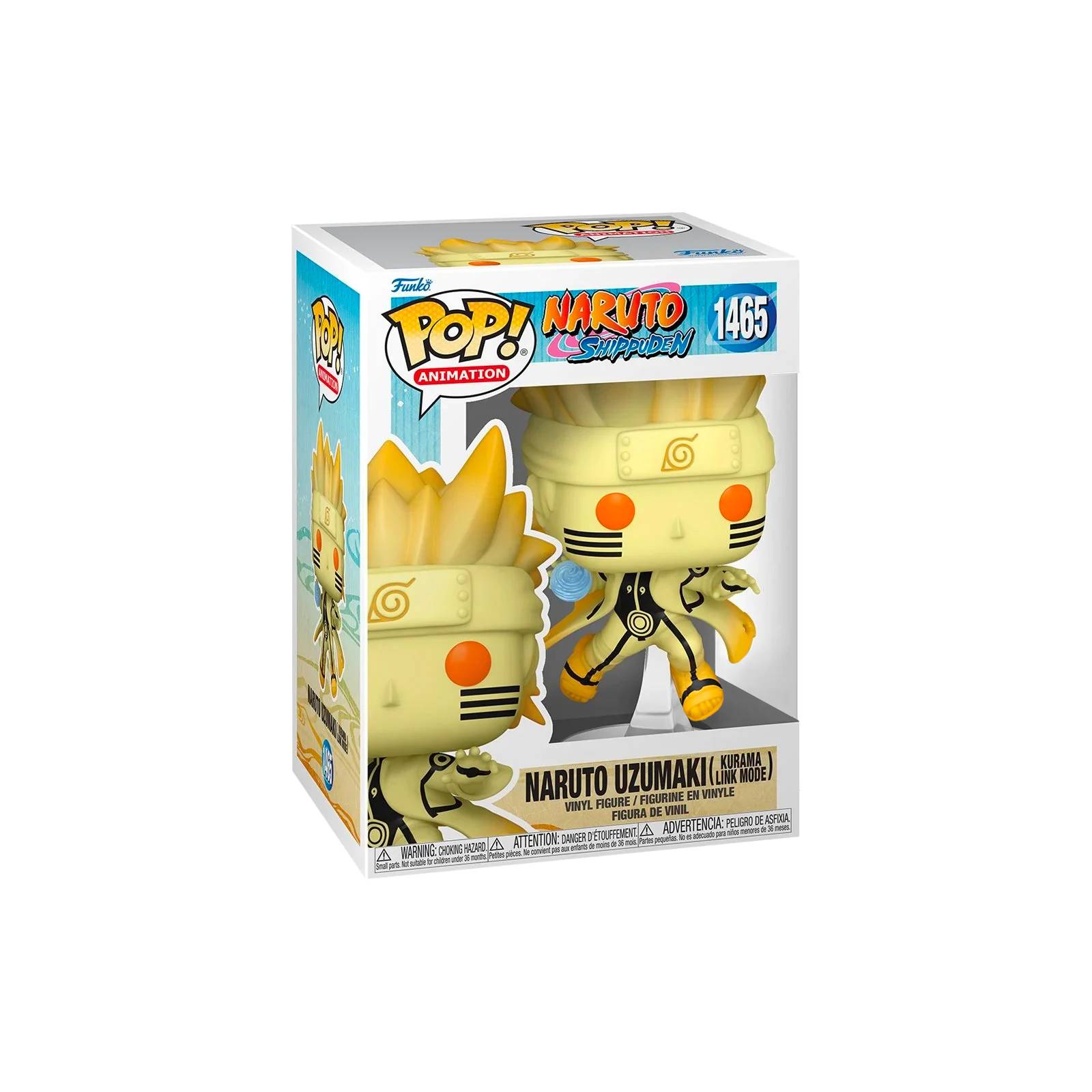 Funko Pop Naruto Uzumaki Kurama Link Mode 1465 Special Ed