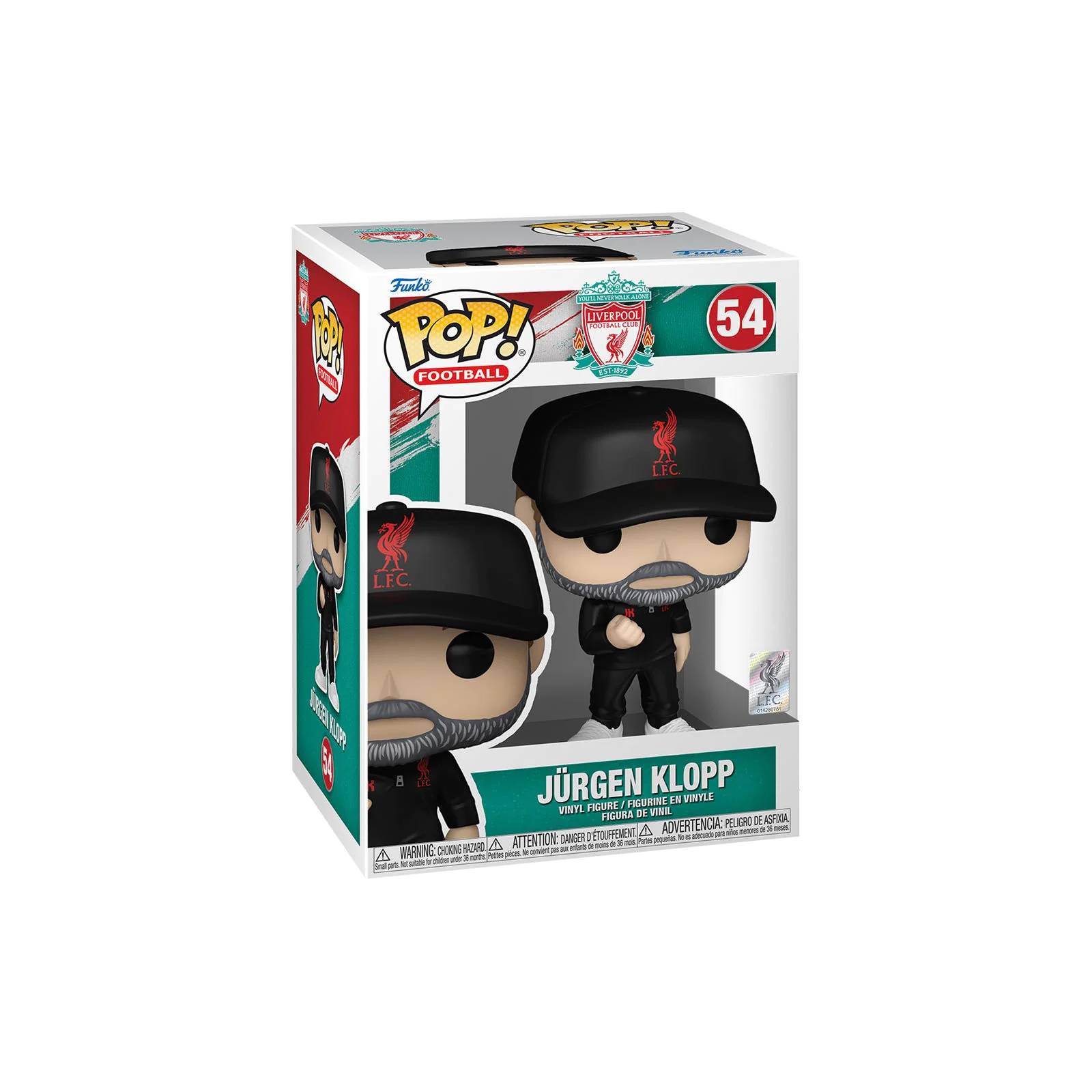 Funko Pop Football Liverpool DT Jurgen Klopp 54