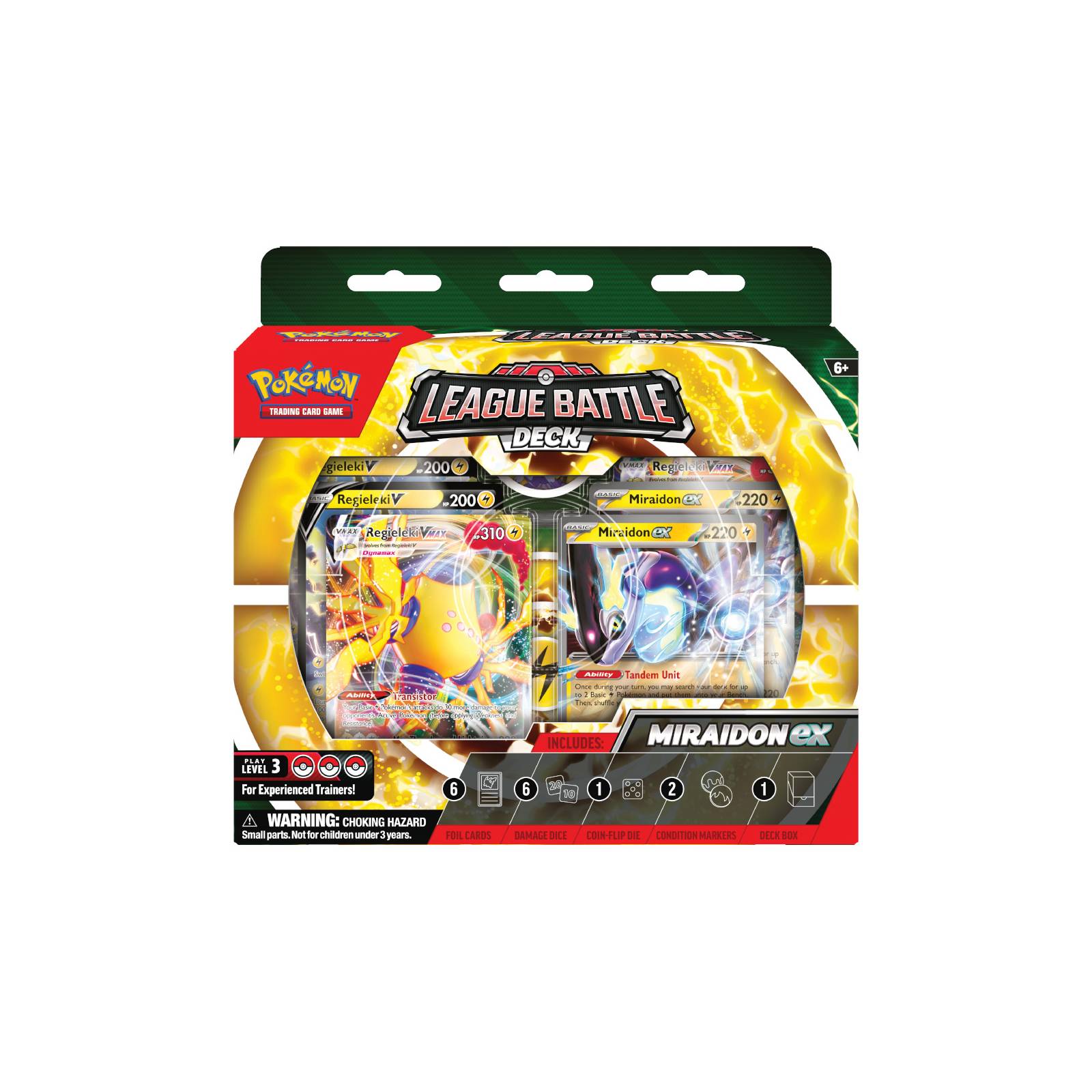 Pokemon Scarlet Violet Paradox Rift Miraidon ex League Deck