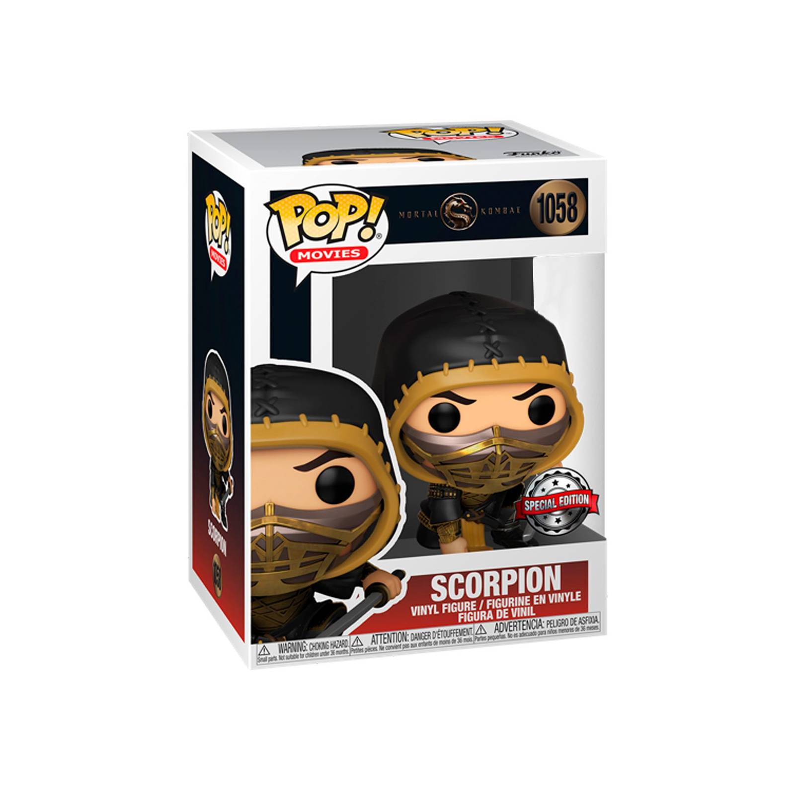 Funko Pop Mortal Kombat - Scorpion 1058 Special Edition
