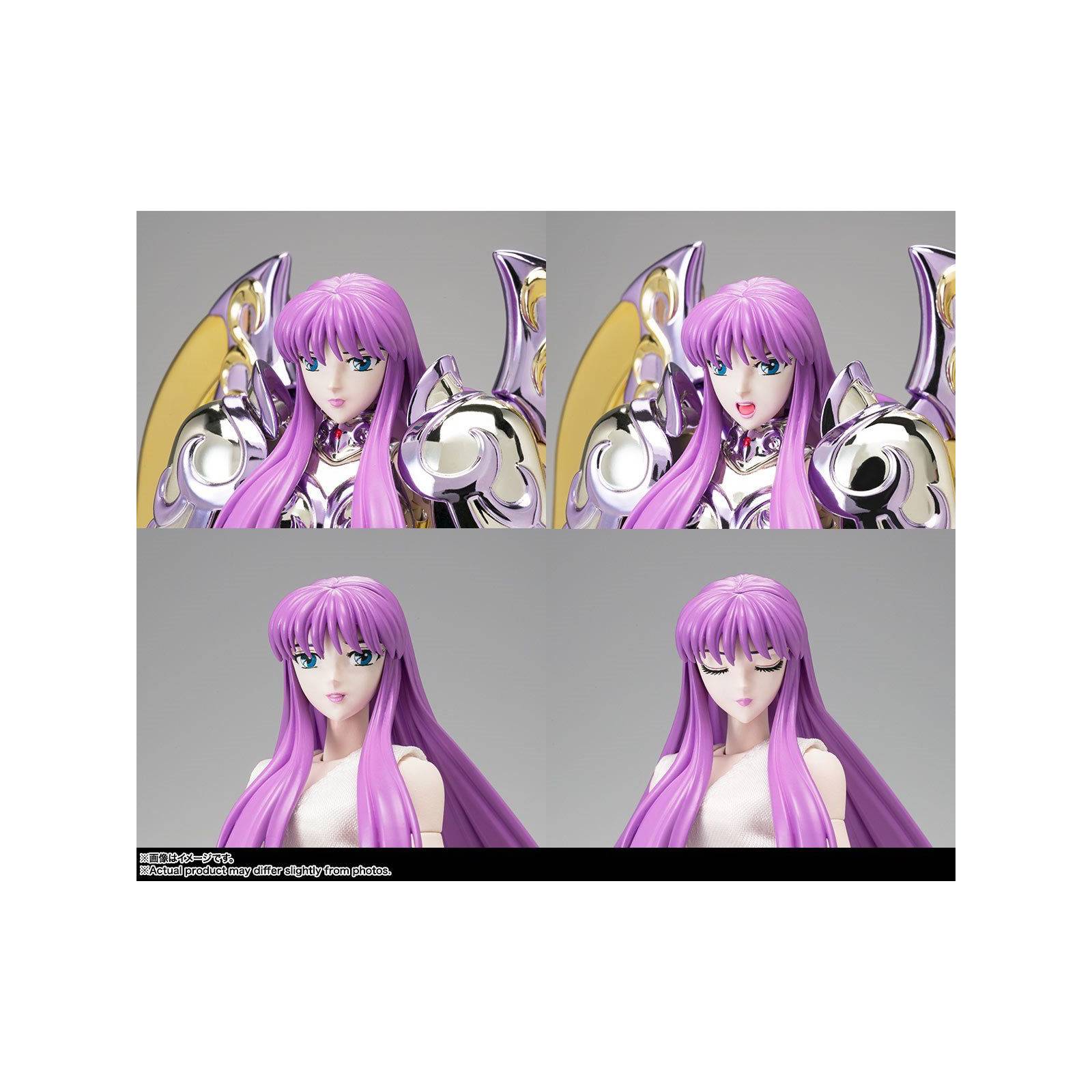 Bandai Myth Cloth Ex Diosa Athena Y Saori Kido Metal Divine