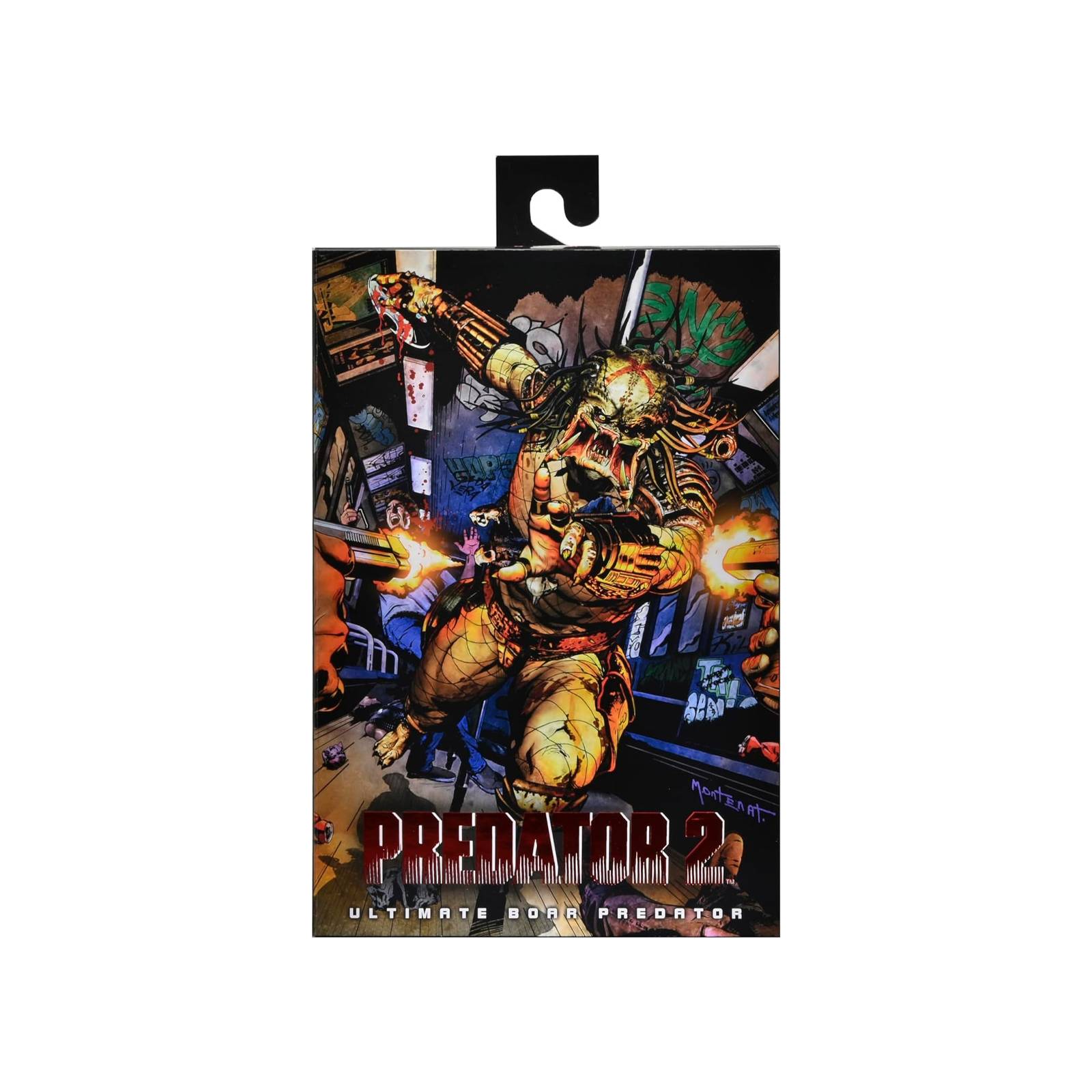 Neca Predator 2 Figura Jabalí Boar Ultimate 7 Pulgadas