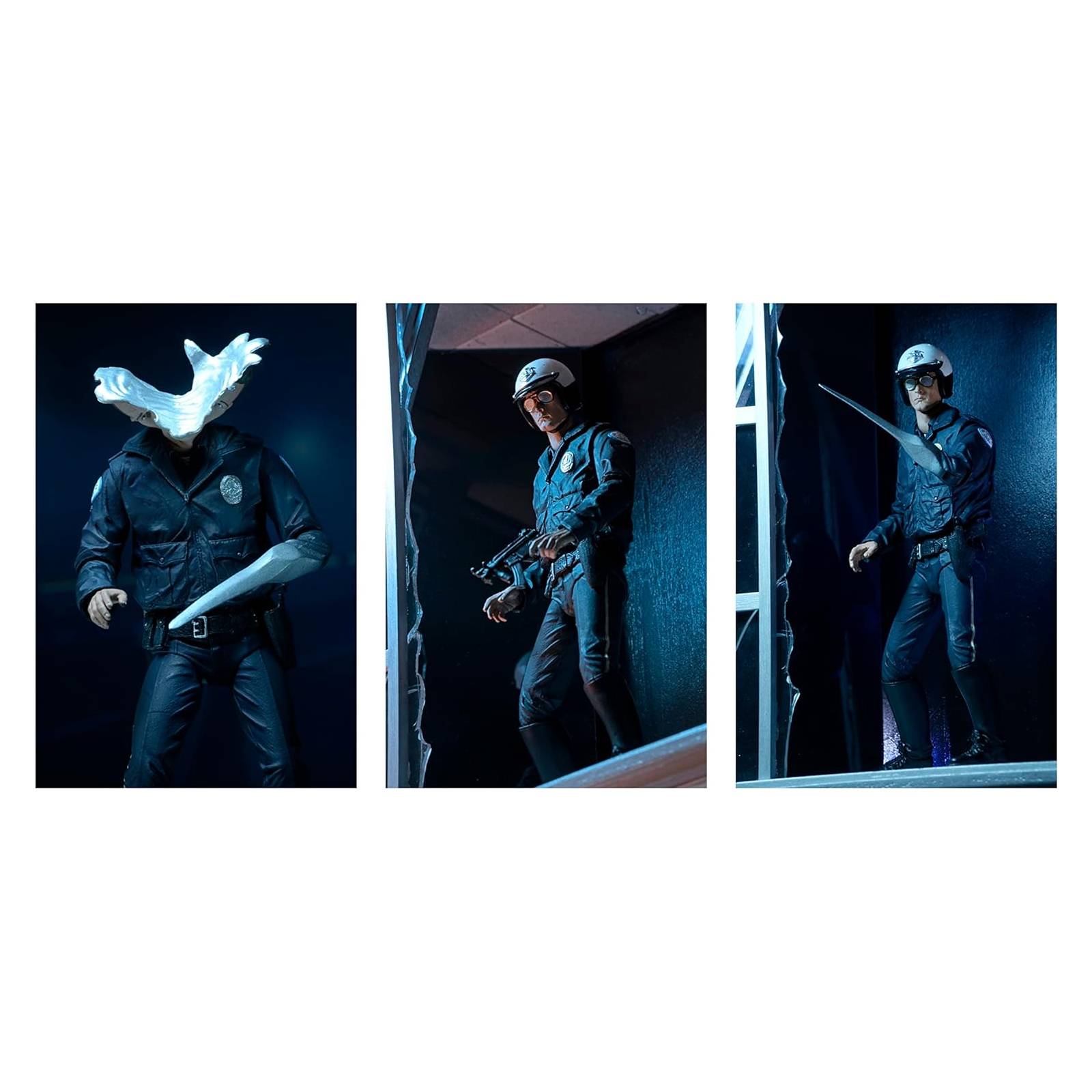 Neca Ultimate T-1000 Policía para Motocicleta Figura