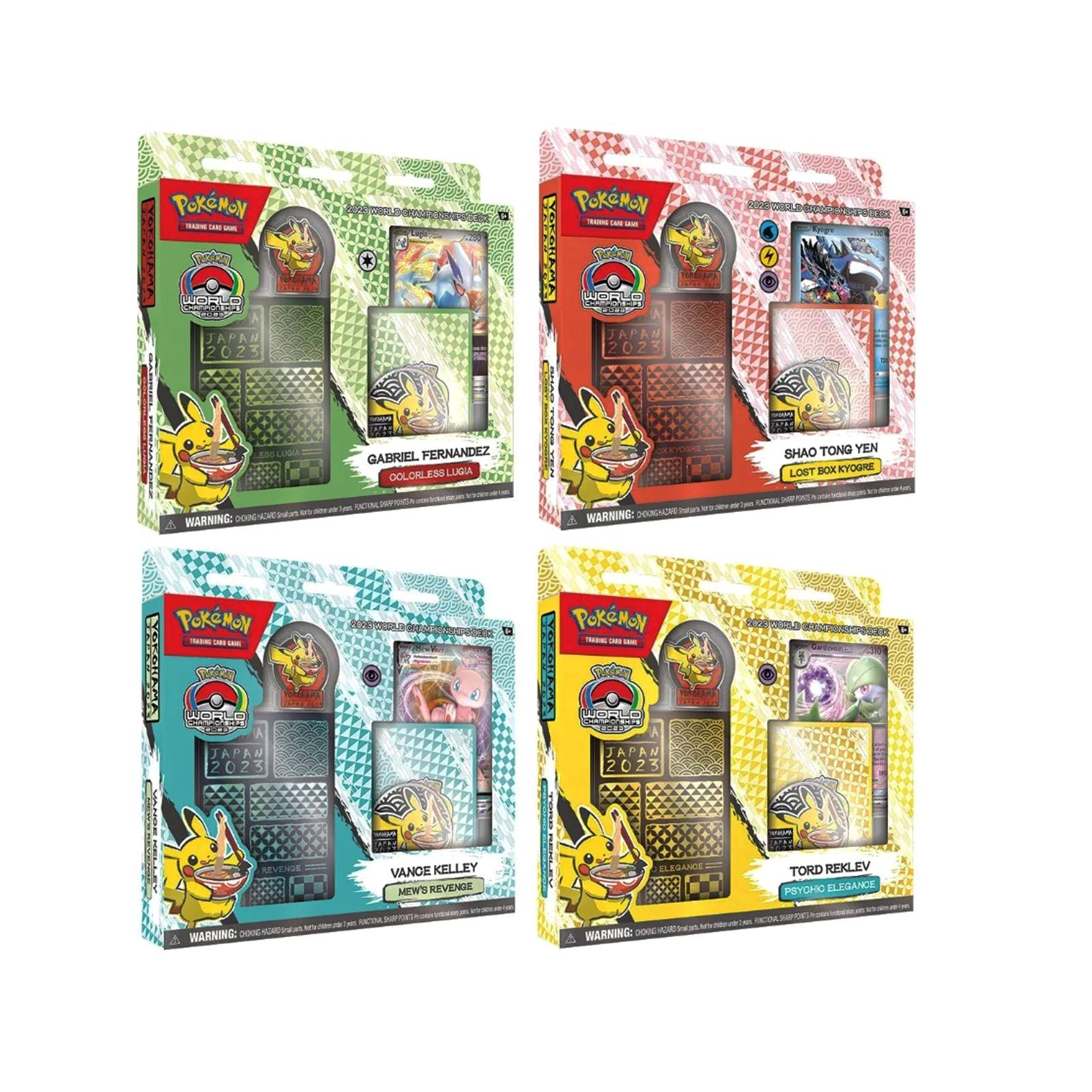 Caja Cartas Pokémon TCG 2023 World Championship Deck Inglés