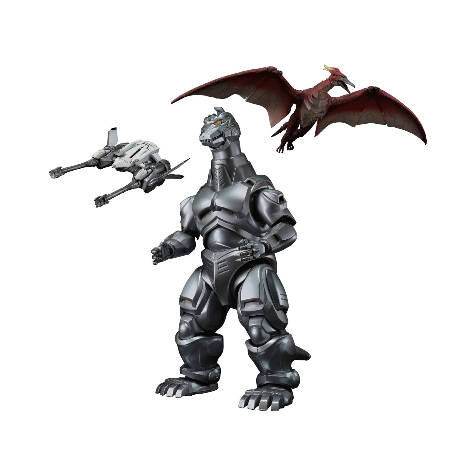 SH Monsterarts Mechagodzilla Garuda & Fire Rodan Decisive