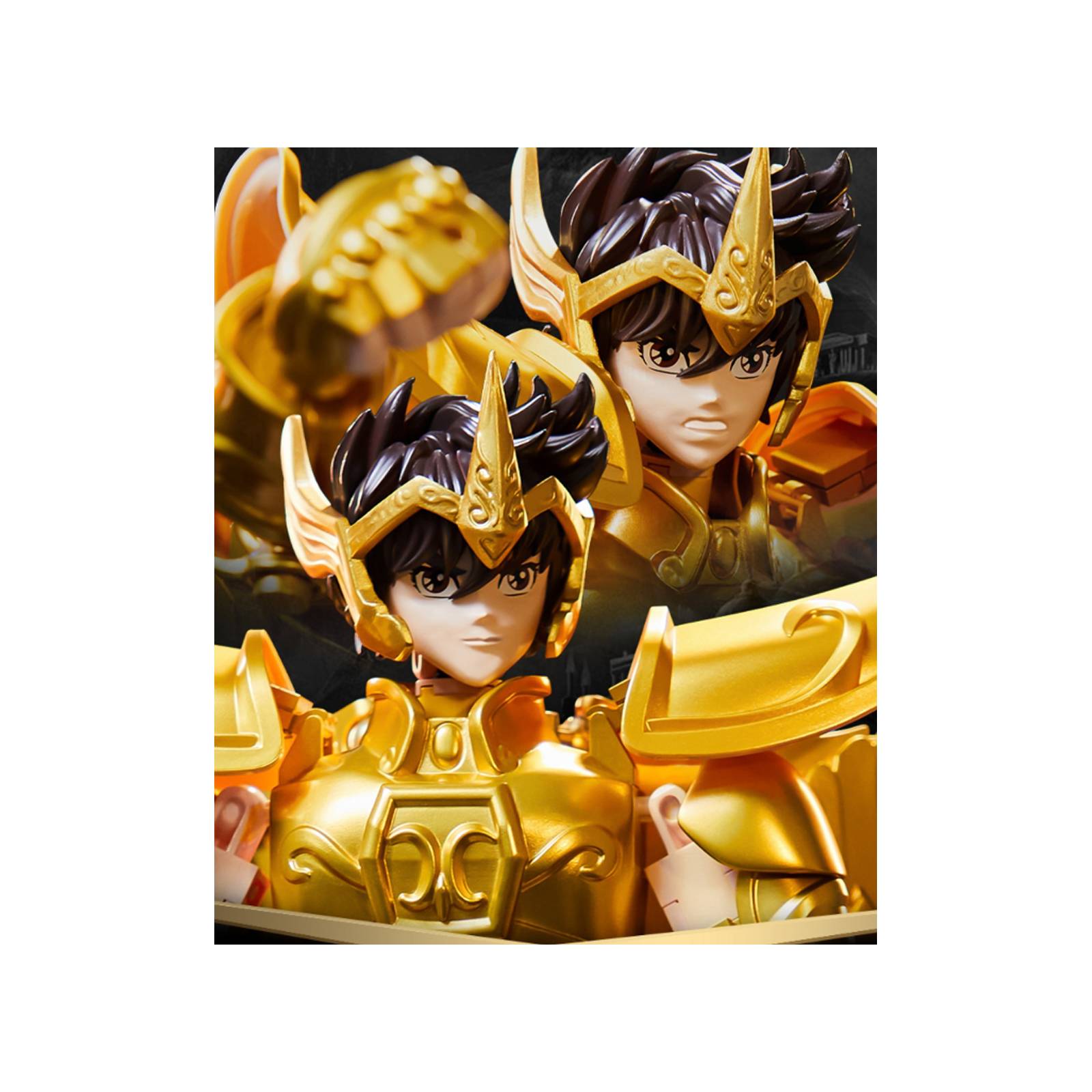 Figura Armable Saint Seiya Pantasy Sagitario Gold Archer Re1