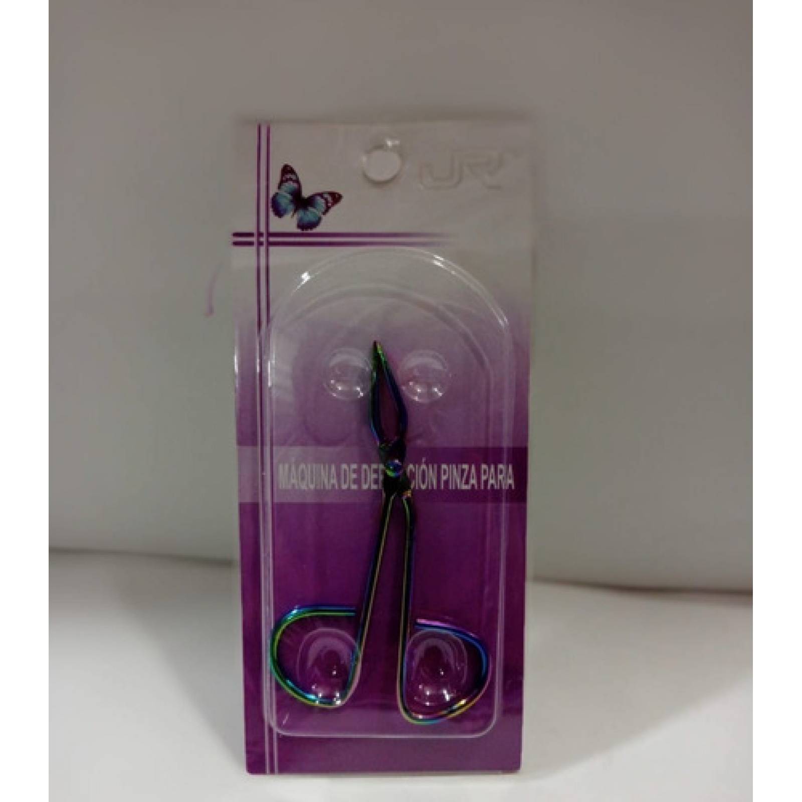 Pinza Tijera De Cejas Para Depilar Delinear Camaleón