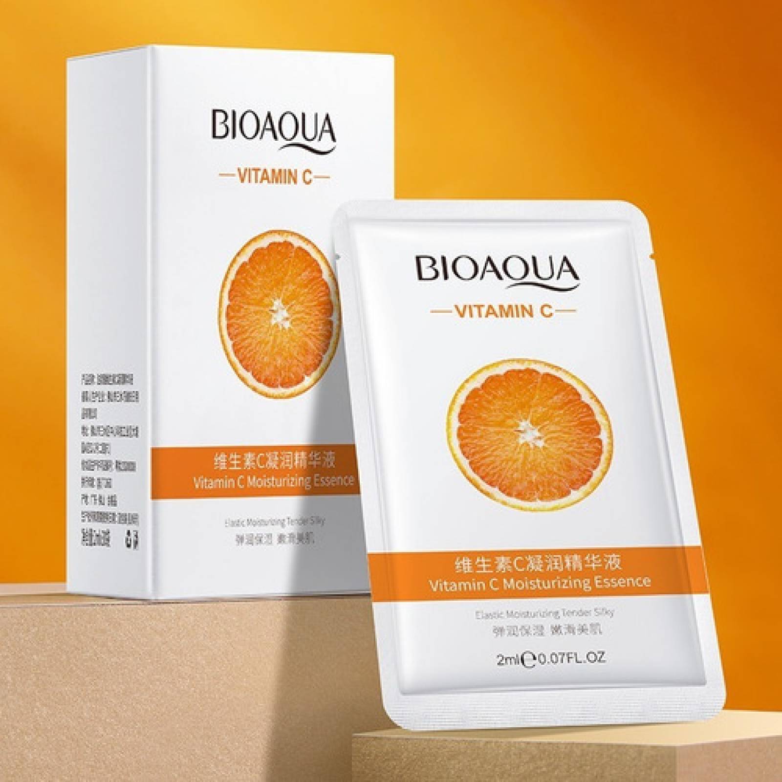 Mascarilla Con Vitamina C Aclara Elasticidad