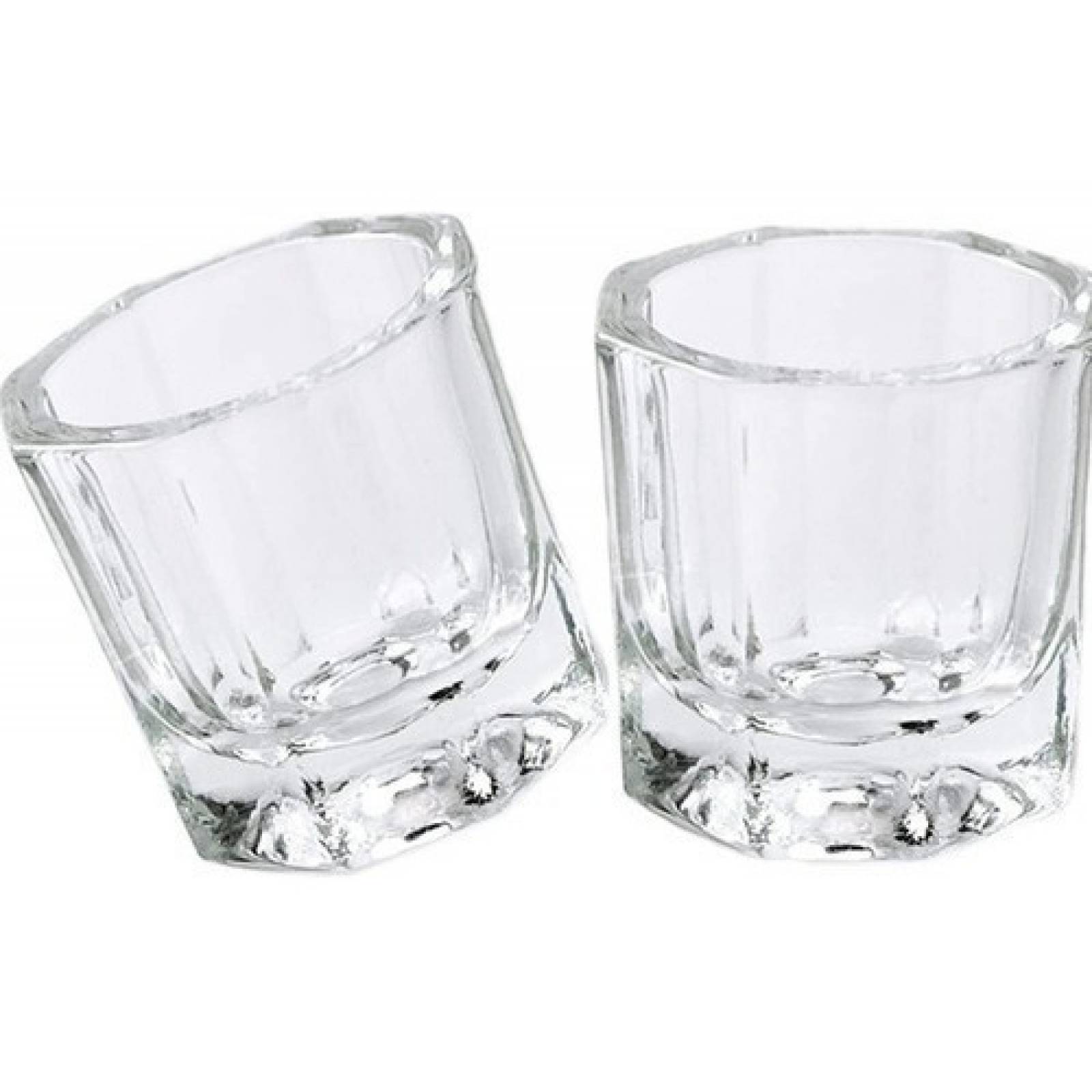 Godete De Vidrio Vasito Para Monómero Uñas Acrílicas