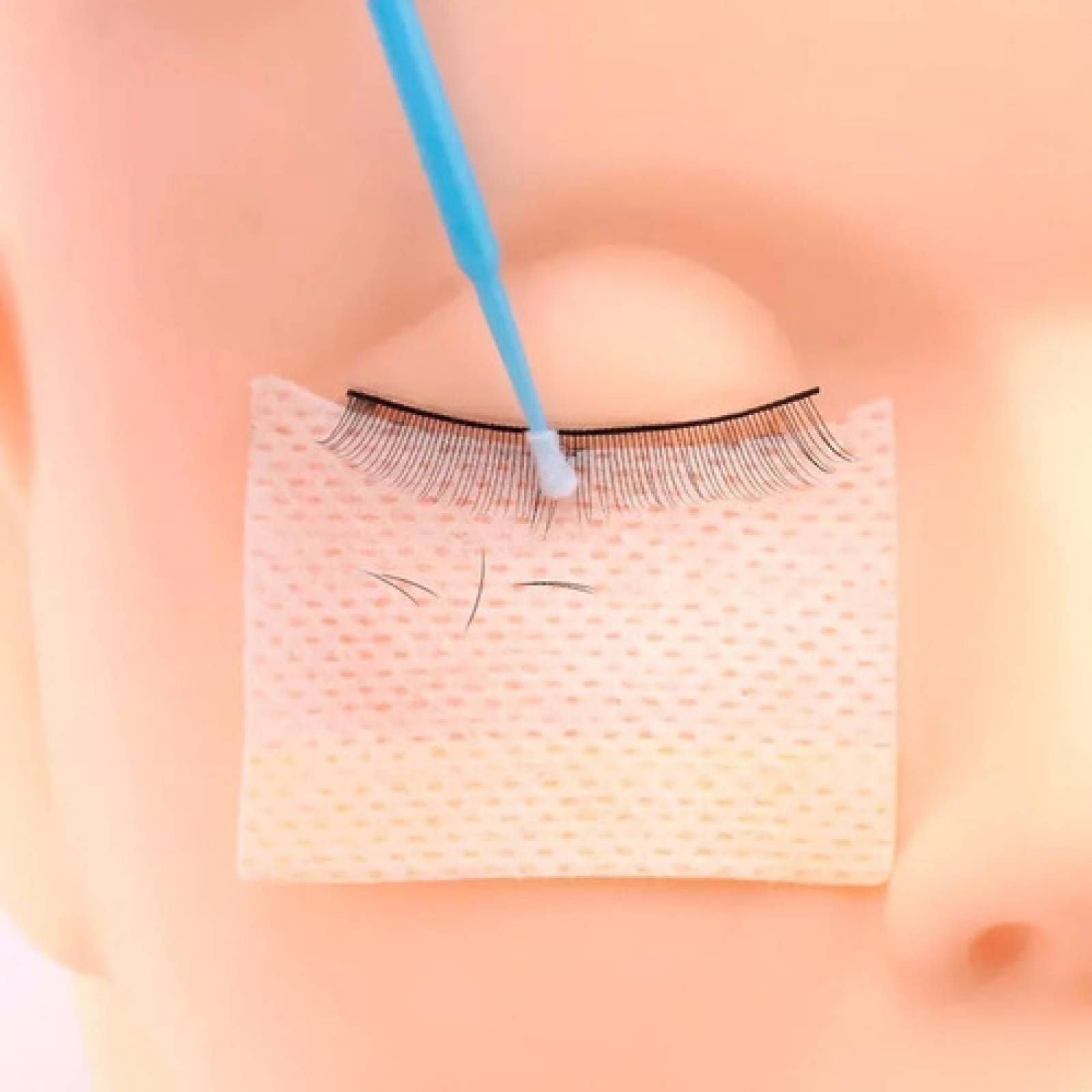 40 Parches Hipoalergénicos Extensiones Pestañas Y Maquillaje