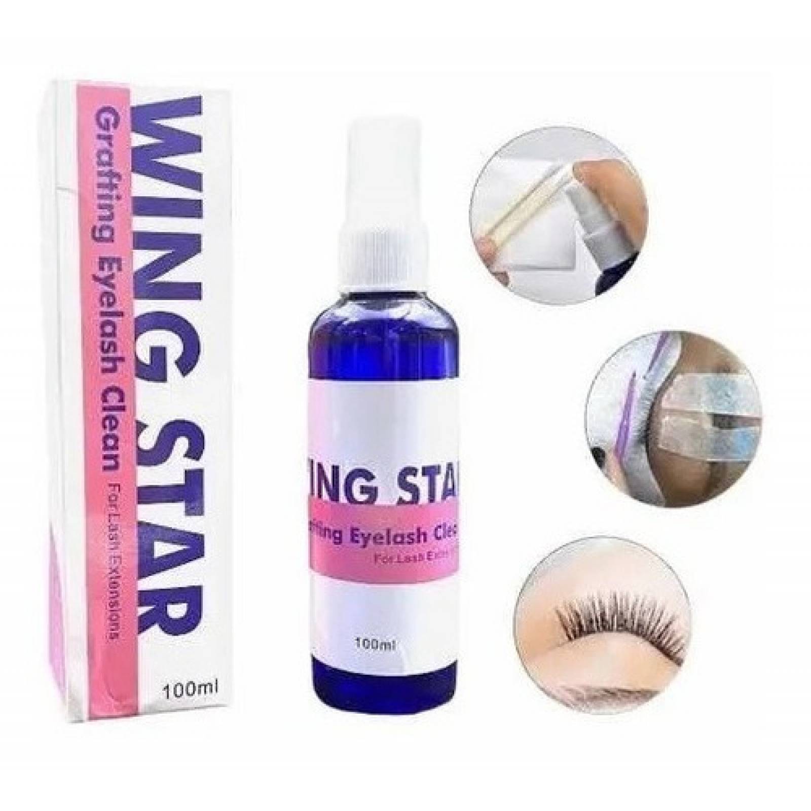 Lash Shampoo Para Extensiones De Pestañas Limpiador