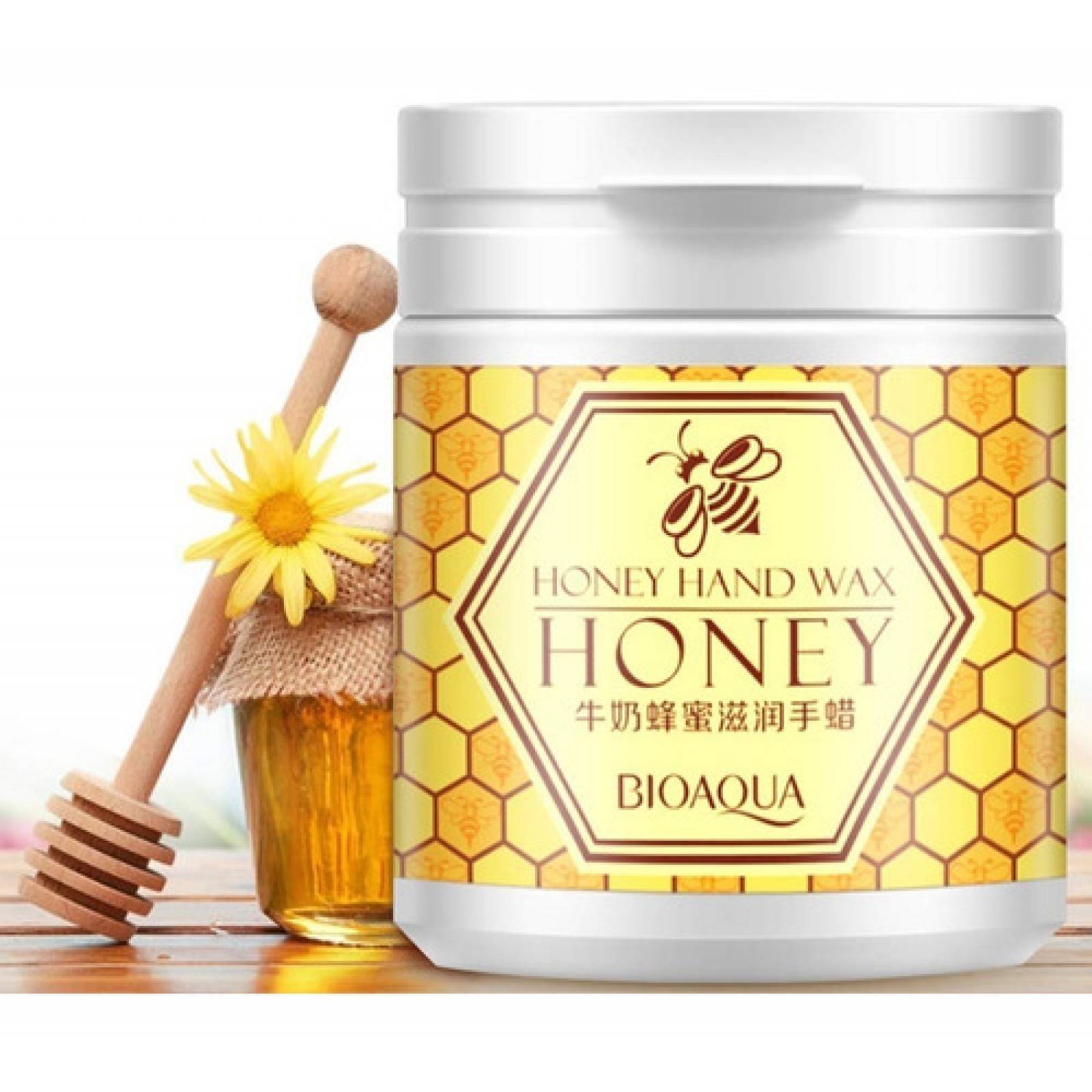 Mascarilla De Miel Para Manos Reparadora Exfoliante Blanquea
