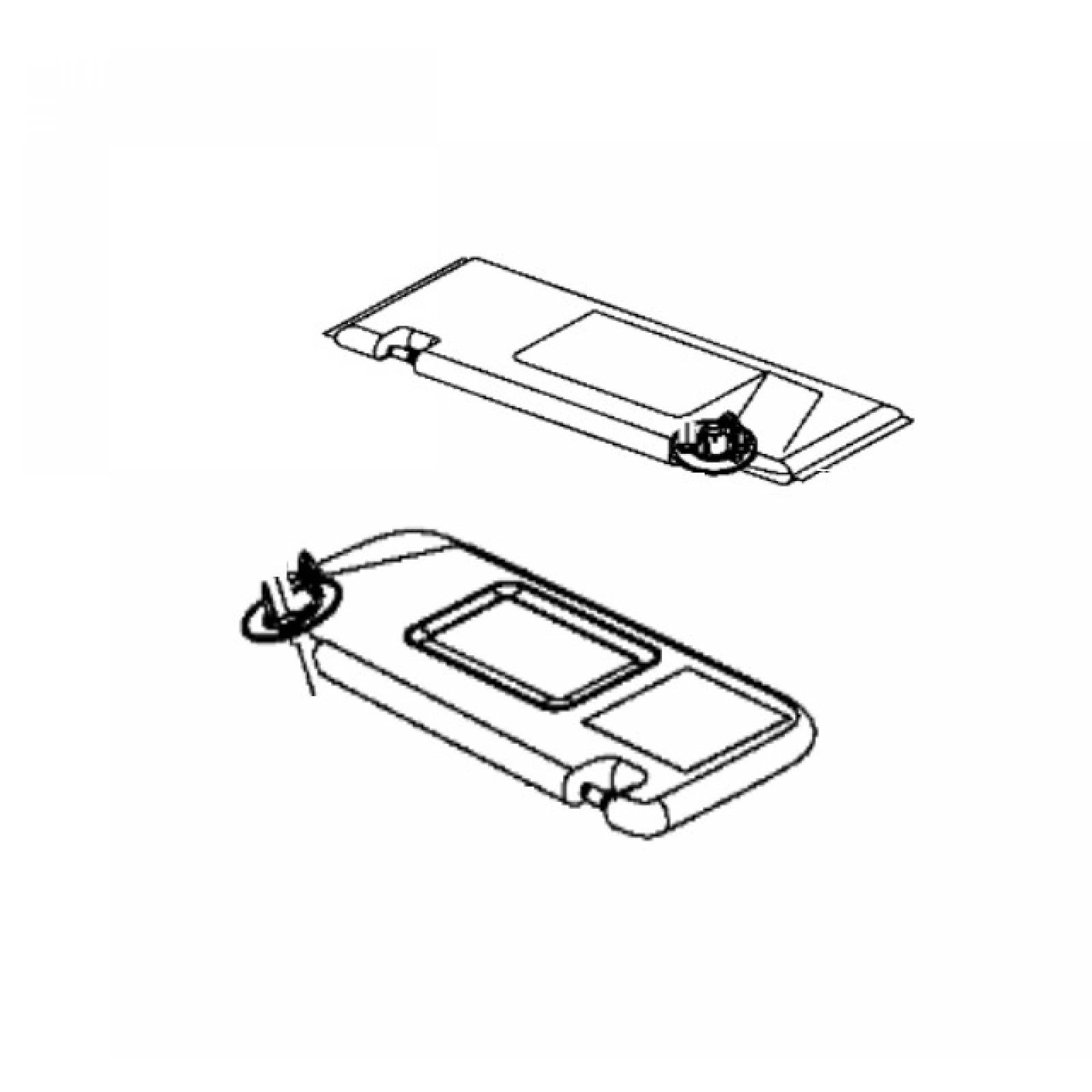 Visera Izquierda Chevrolet Onix 2023