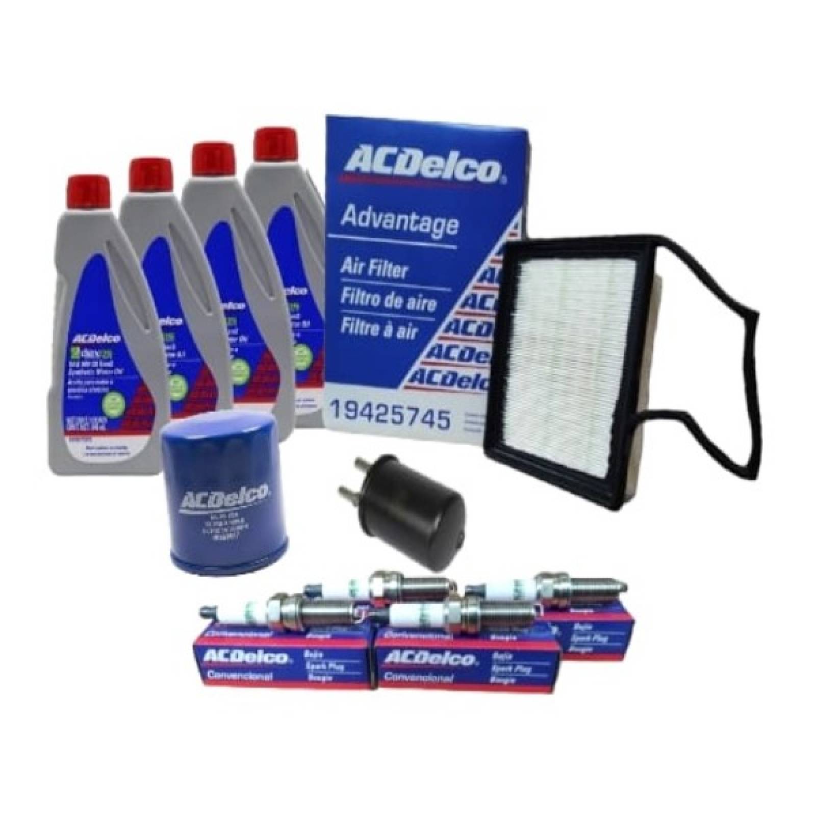 Kit Afinación Chevrolet Aveo NG 2018-2022 Aceite 0w20