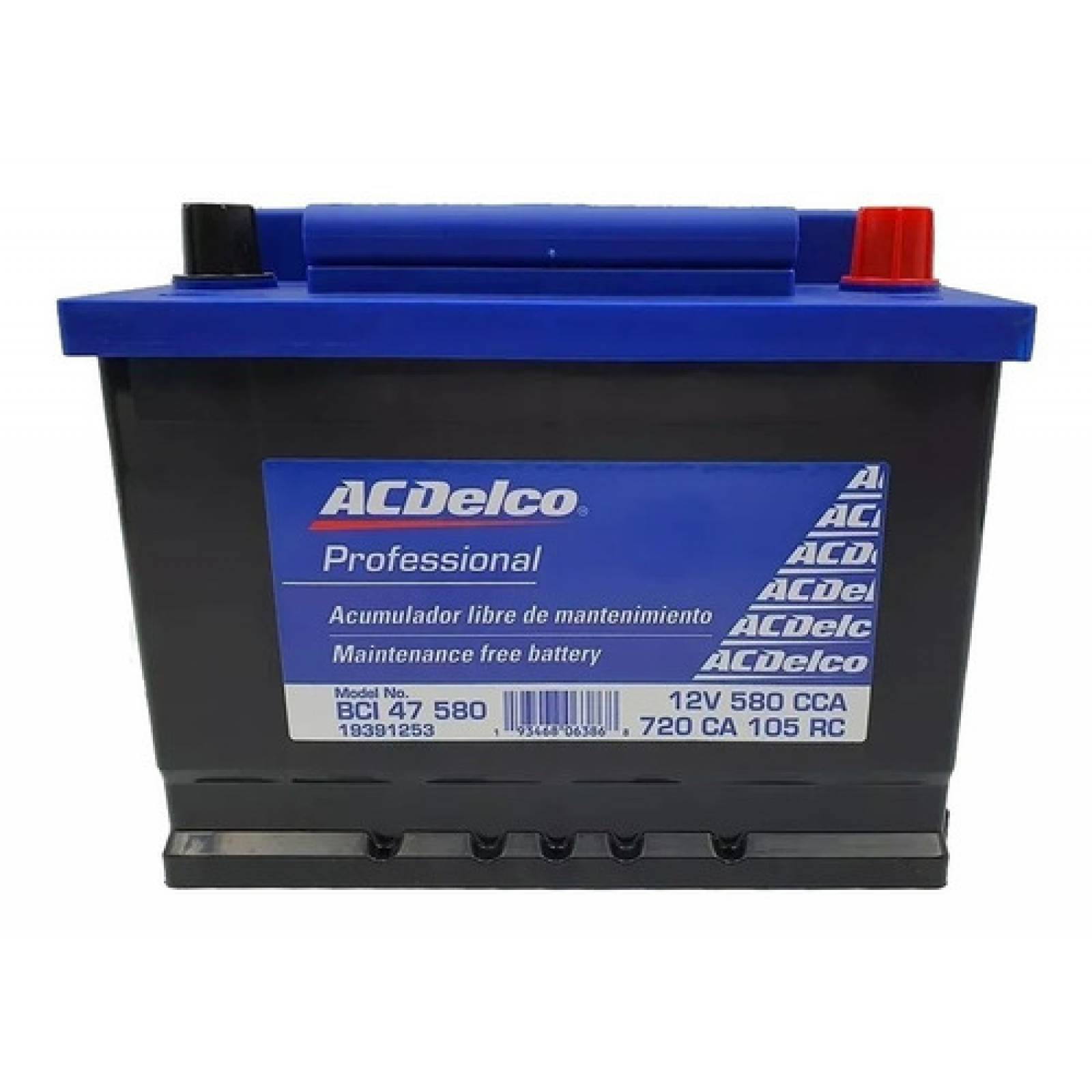 Bateria Acdelco Aveo 2012-2017