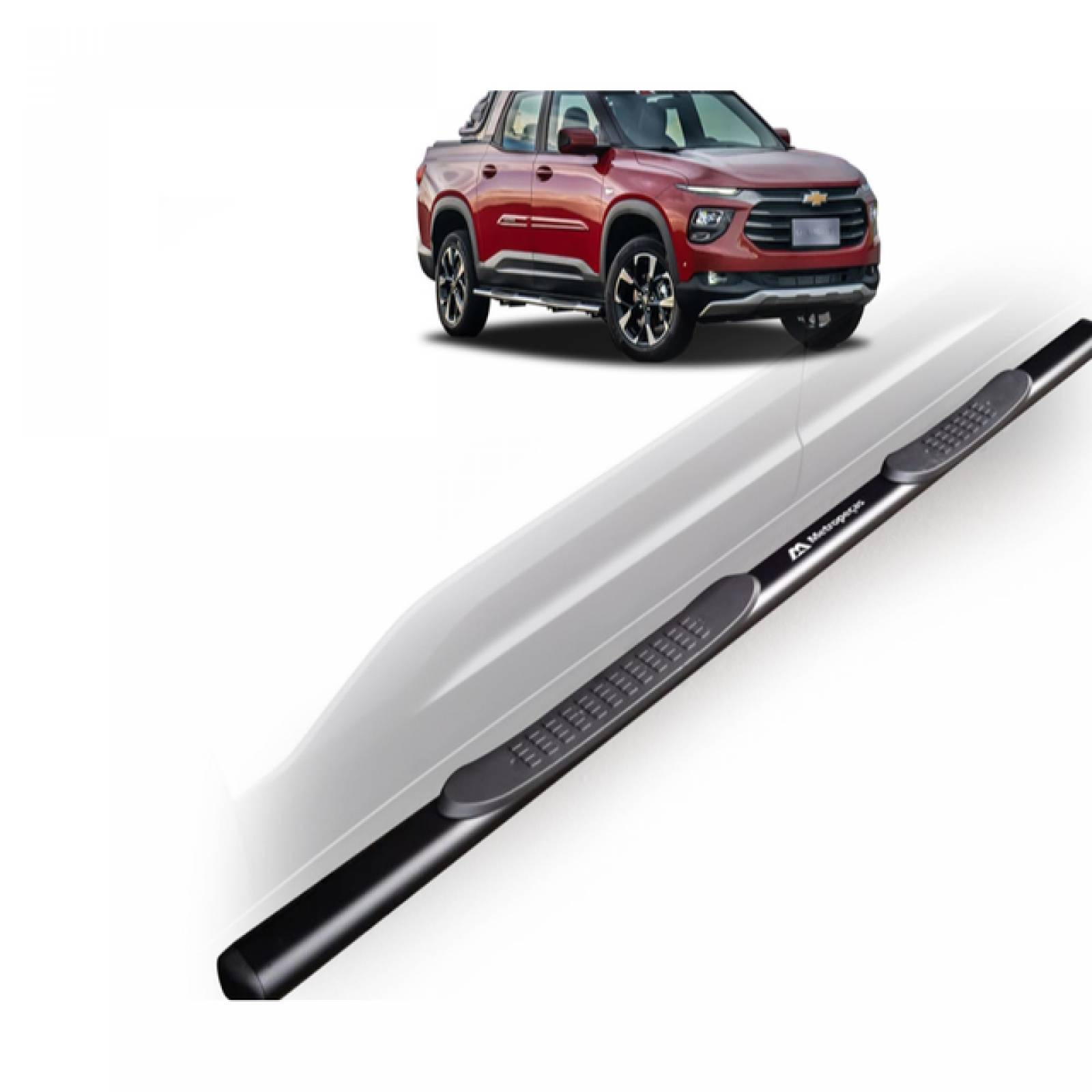 Estribo Negro Tubular Derecho Montana 2024