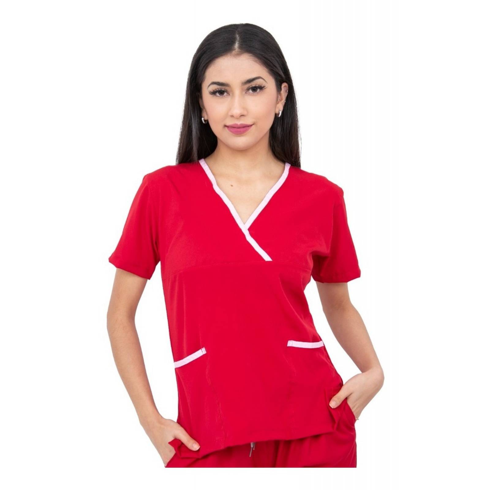 Uniforme Quirúrgico De Mujer Strech Antifluidos Scrubs del Cupatitzio