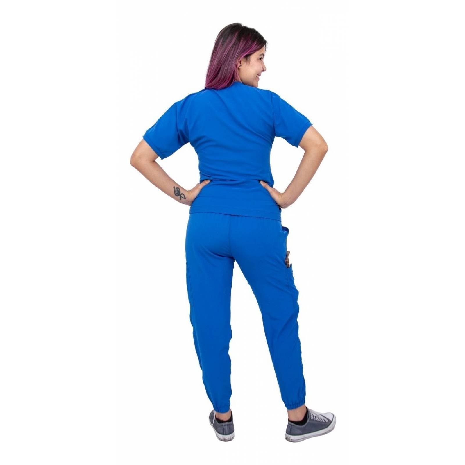 Pijama Quirúrgica Stretch Antifluidos Mujer Jogger Scrubs del Cupatitzio