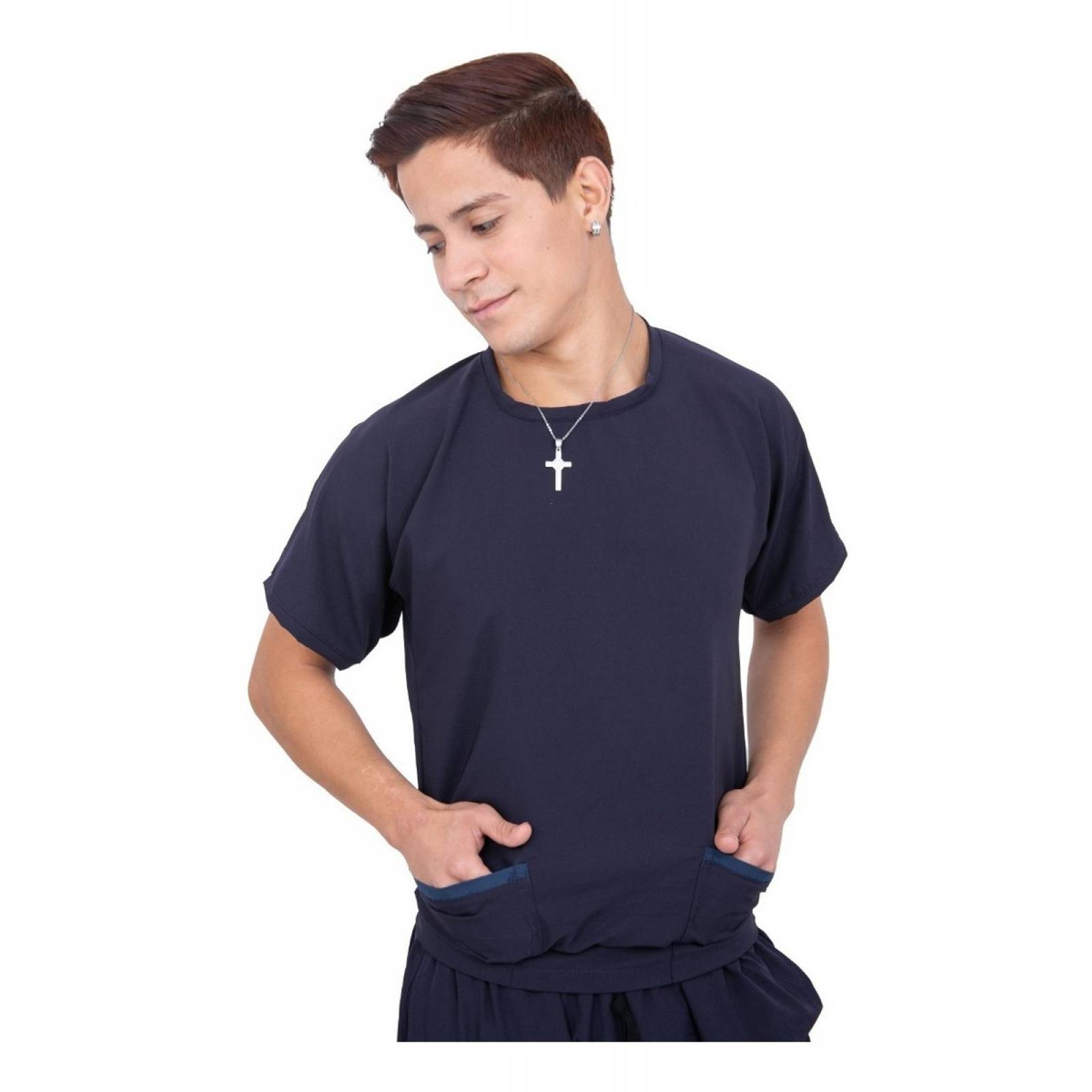 Traje Quirúrgico Hombre Azul Marino Jogger Antifluidos Scrubs del Cupatitzio
