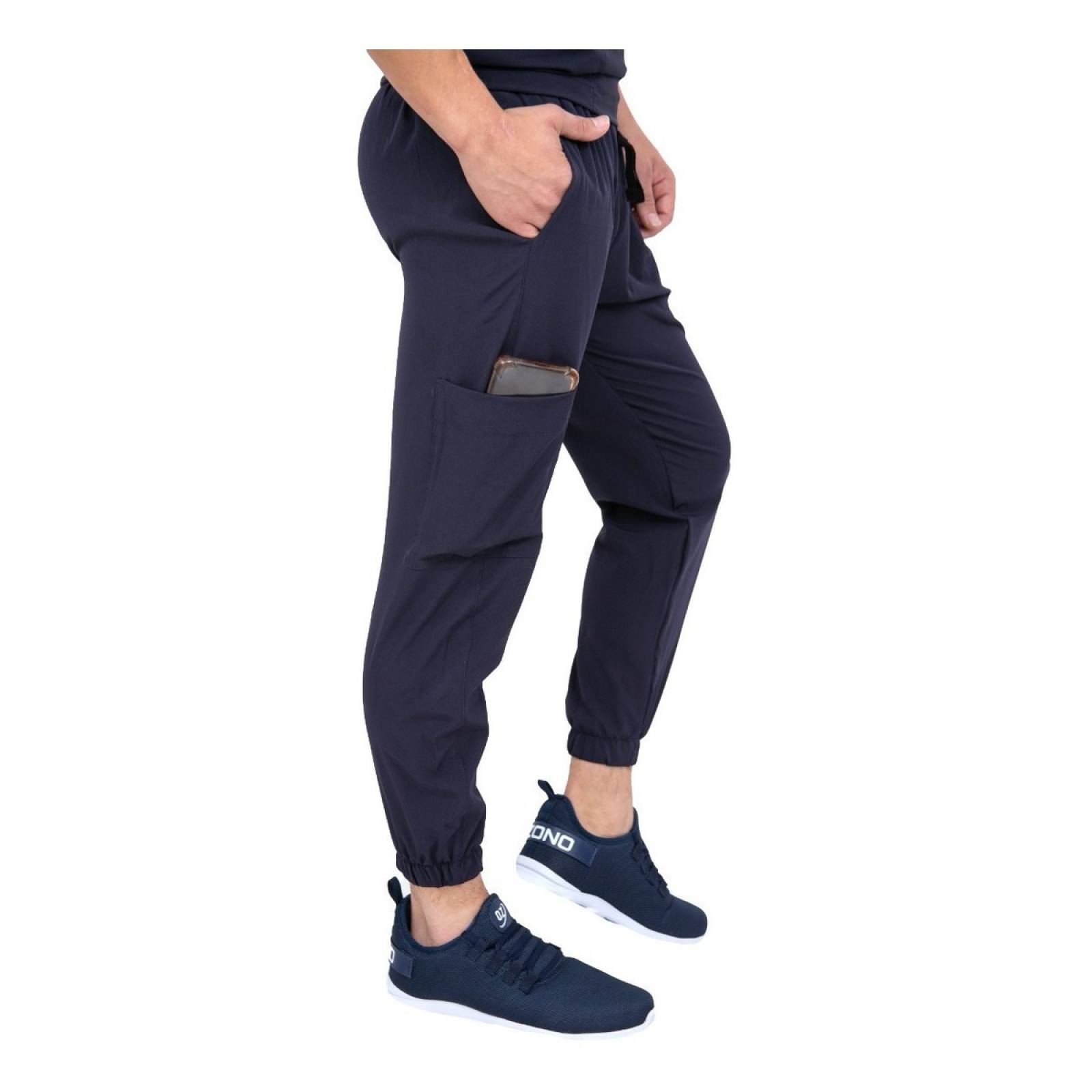 Traje Quirúrgico Hombre Azul Marino Jogger Antifluidos Scrubs del Cupatitzio