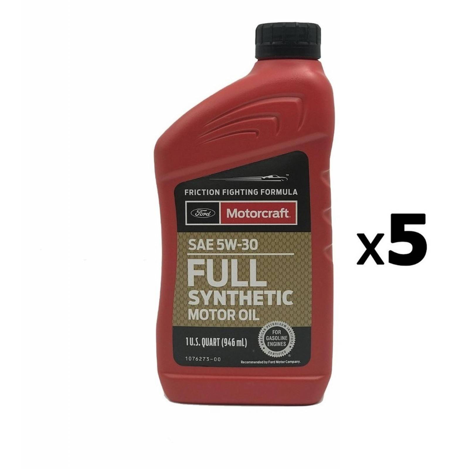 Aceite de Motor Sintetico MOTORCRAFT 5W30 5 Litros