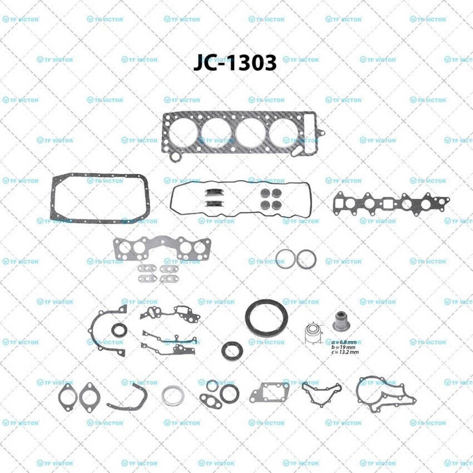 Juego de Juntas Empaques TF-VICTOR JC-1303