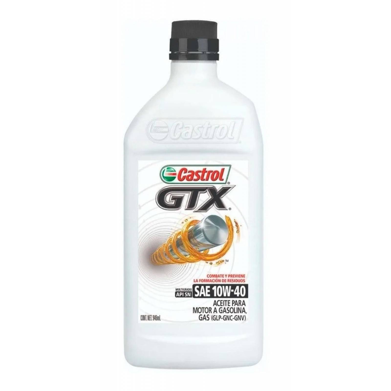 Aceite de Motor Mineral CASTROL 10W40 1 Litro