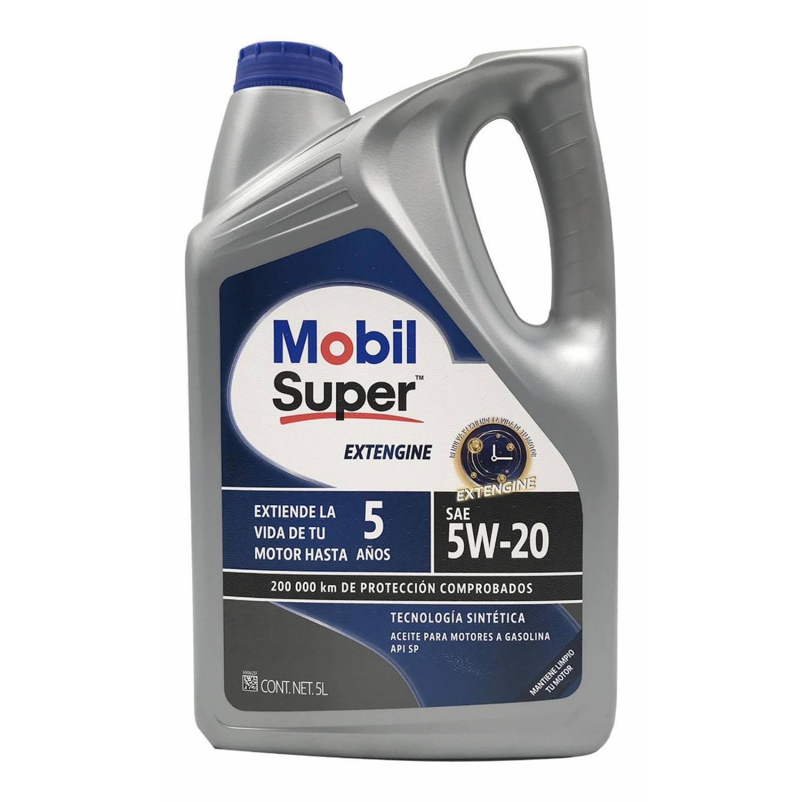 Aceite de Motor 5W20 MOBIL Super Extengine 5 Litros