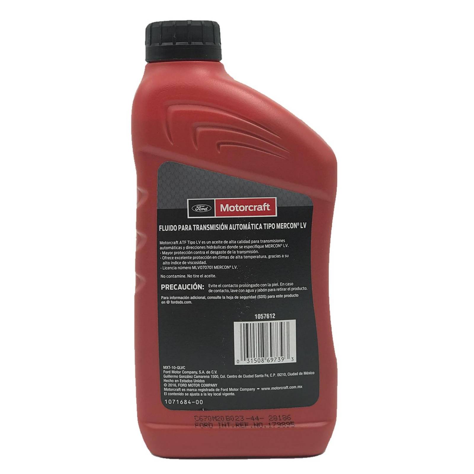 Aceite Para Transmisión Automática Motorcraft Mercon Lv 