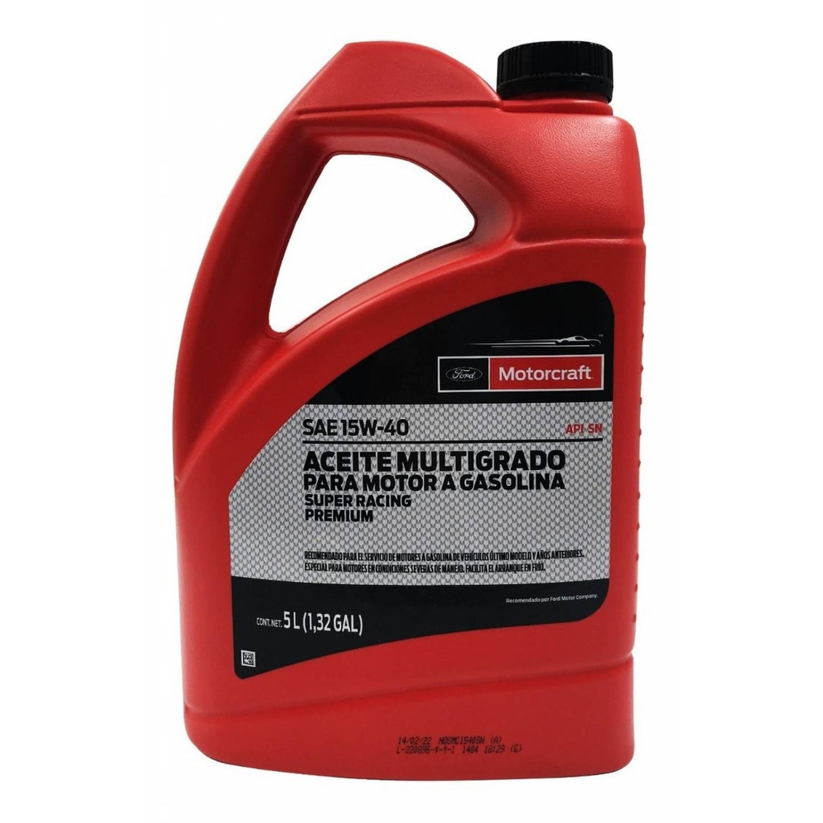 Aceite de Motor Multigrado 15w40 4.73 Litros Motorcraft 