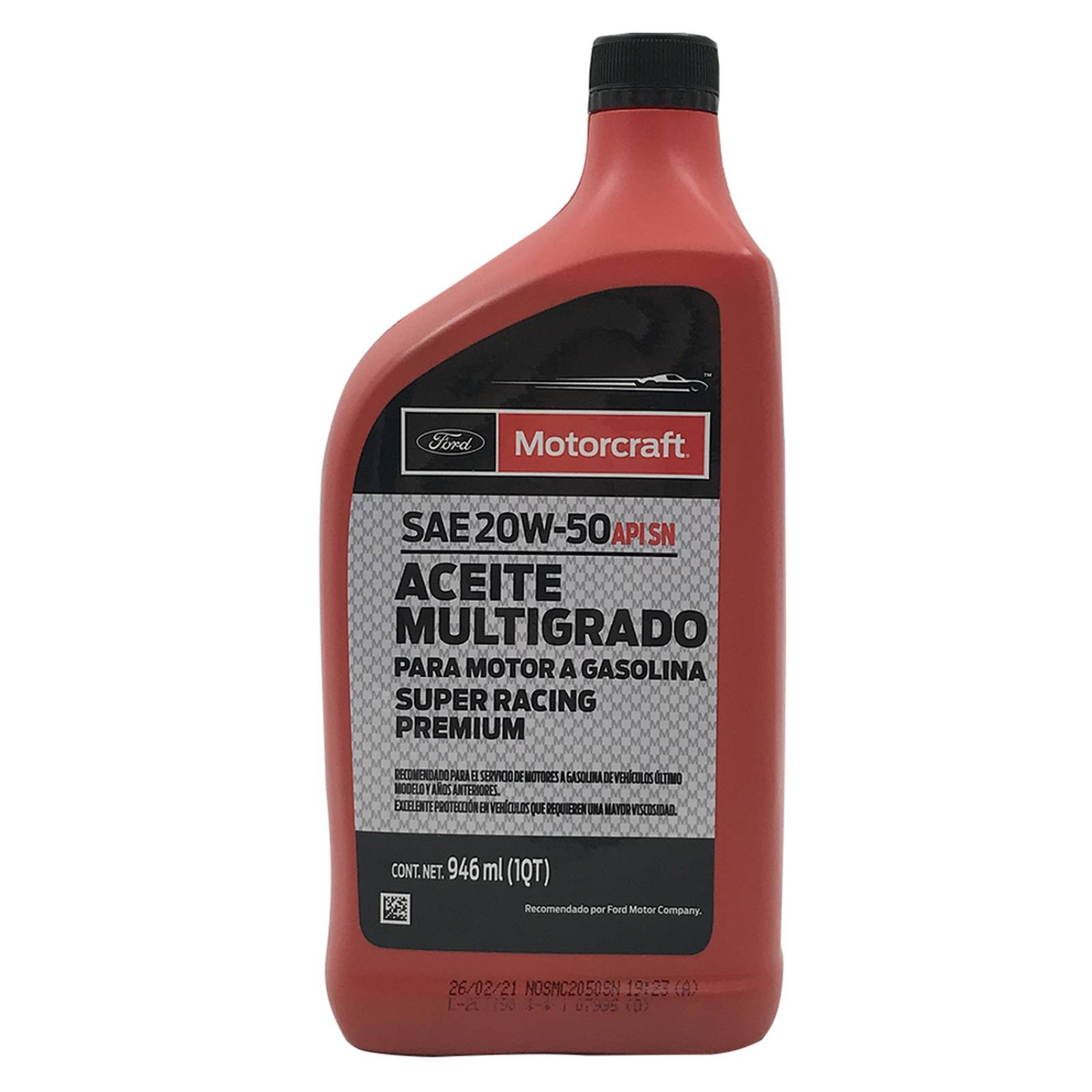 Aceite de Motor 20w50 Multigrado Motorcraft