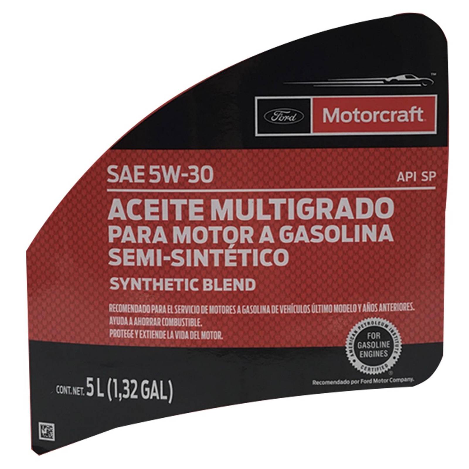 Aceite de Motor 5w30 5 Litros Motorcraft Synthetic Blend (semisintético) 