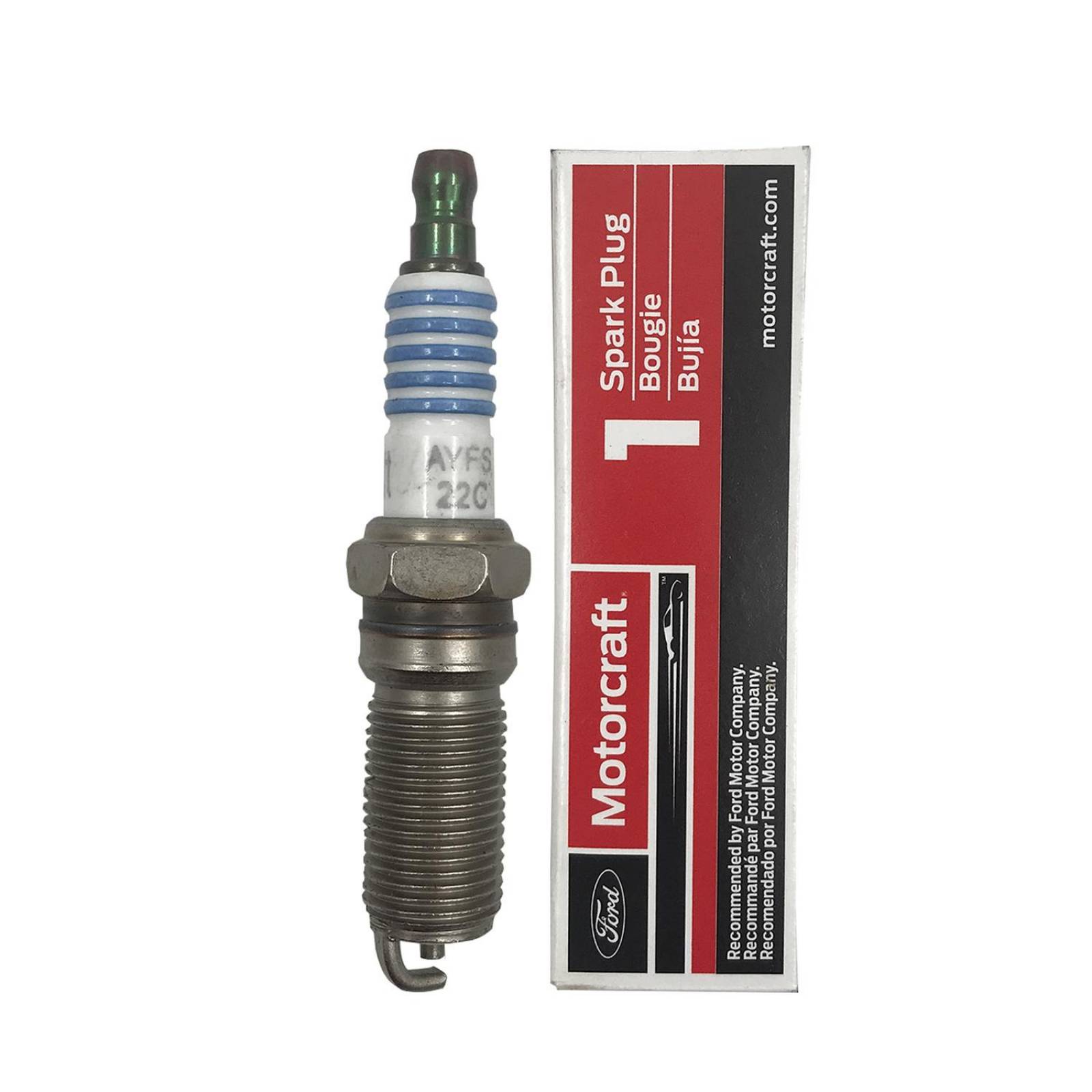 Caja Bujia Convencional 4 Piezas Motorcraft AYFS22C