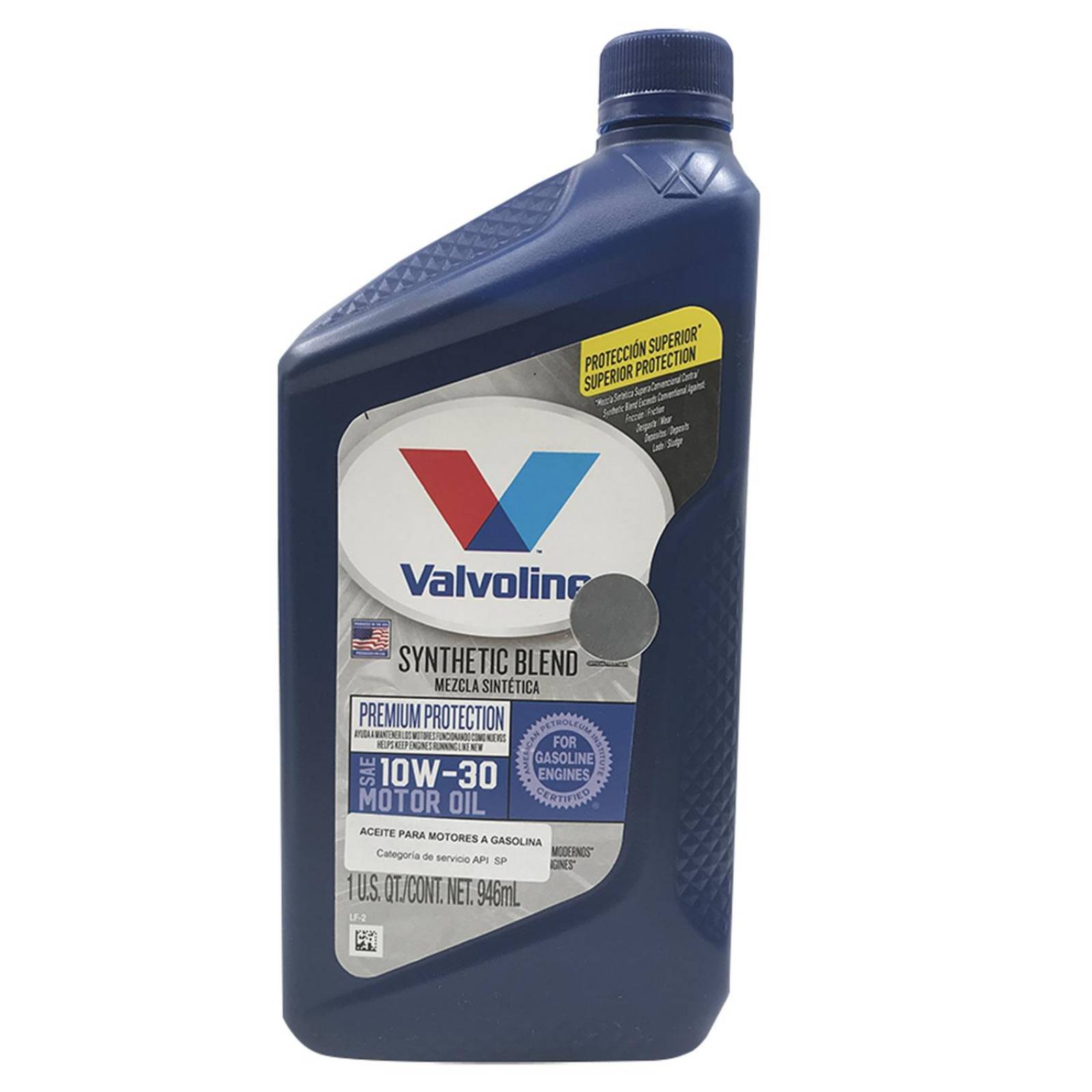 Aceite de Motor 10W30 1 Litro Valvoline Premium Protection 