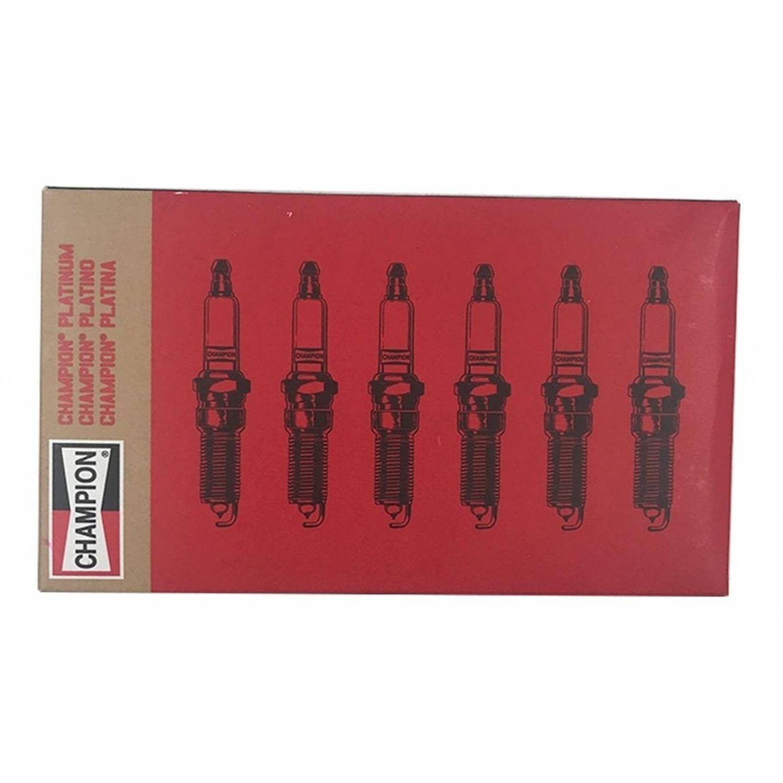 Bujia 3031 Caja De 6 Piezas Champion Platinum Power 