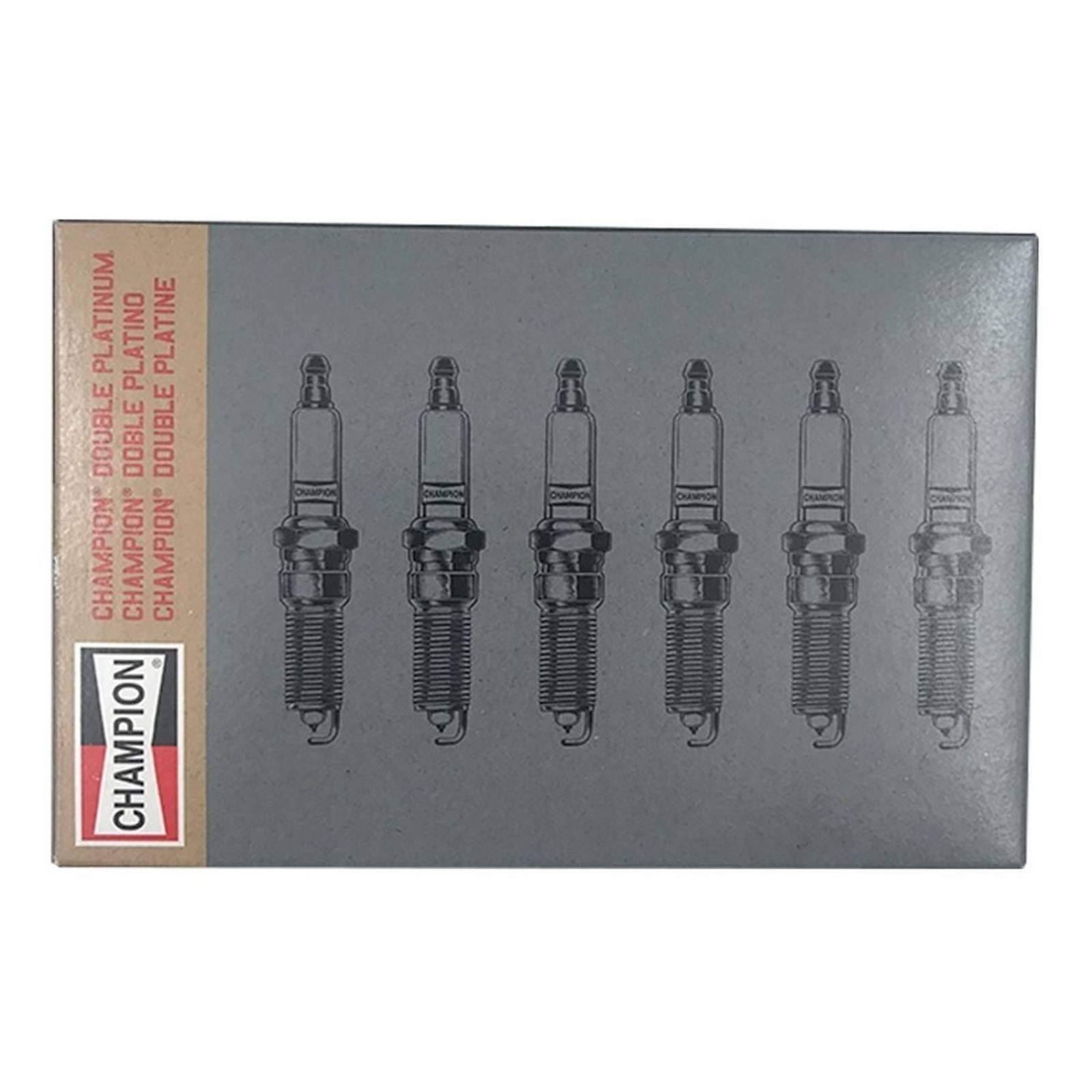 Bujía 7440 Caja De 6 Piezas Champion Double Platinum 