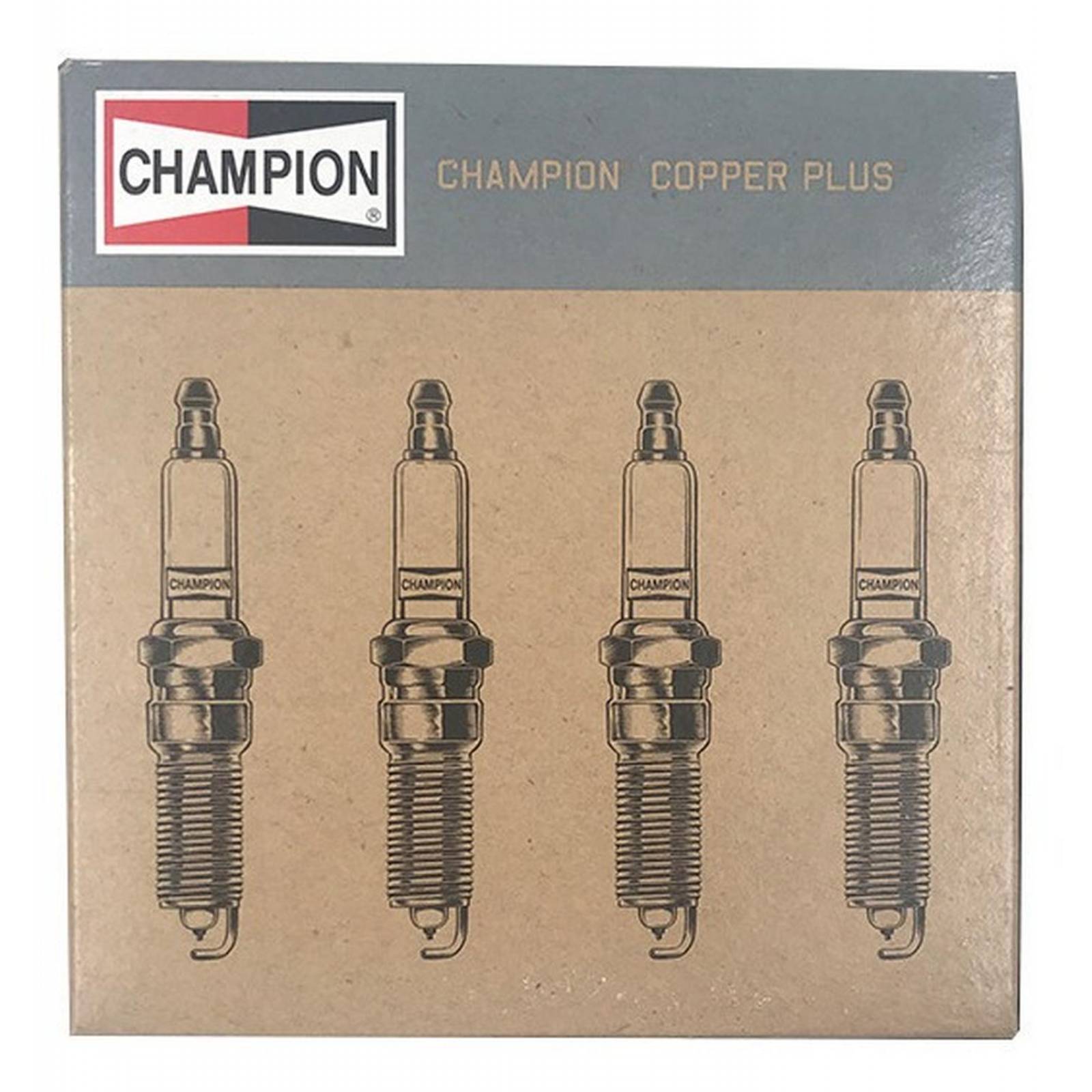 Bujía Rea8mx Caja De 4 Piezas Champion Copper Plus 