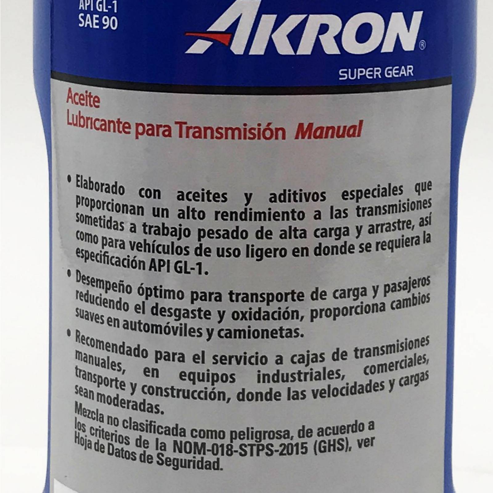 Aceite de Transmisión Manual SAE 90 946 ml AKRON Super Gear