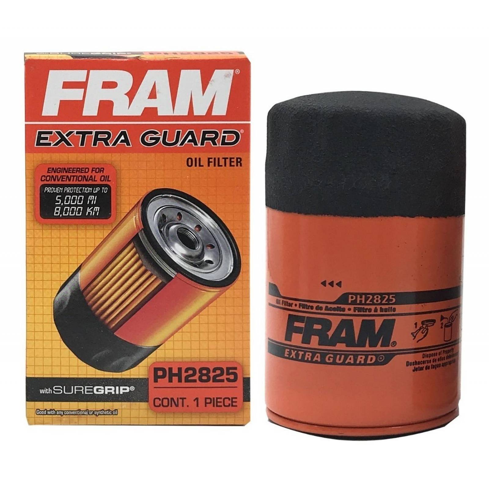 Filtro de Aceite Ph2825 Fram Extra Guard 