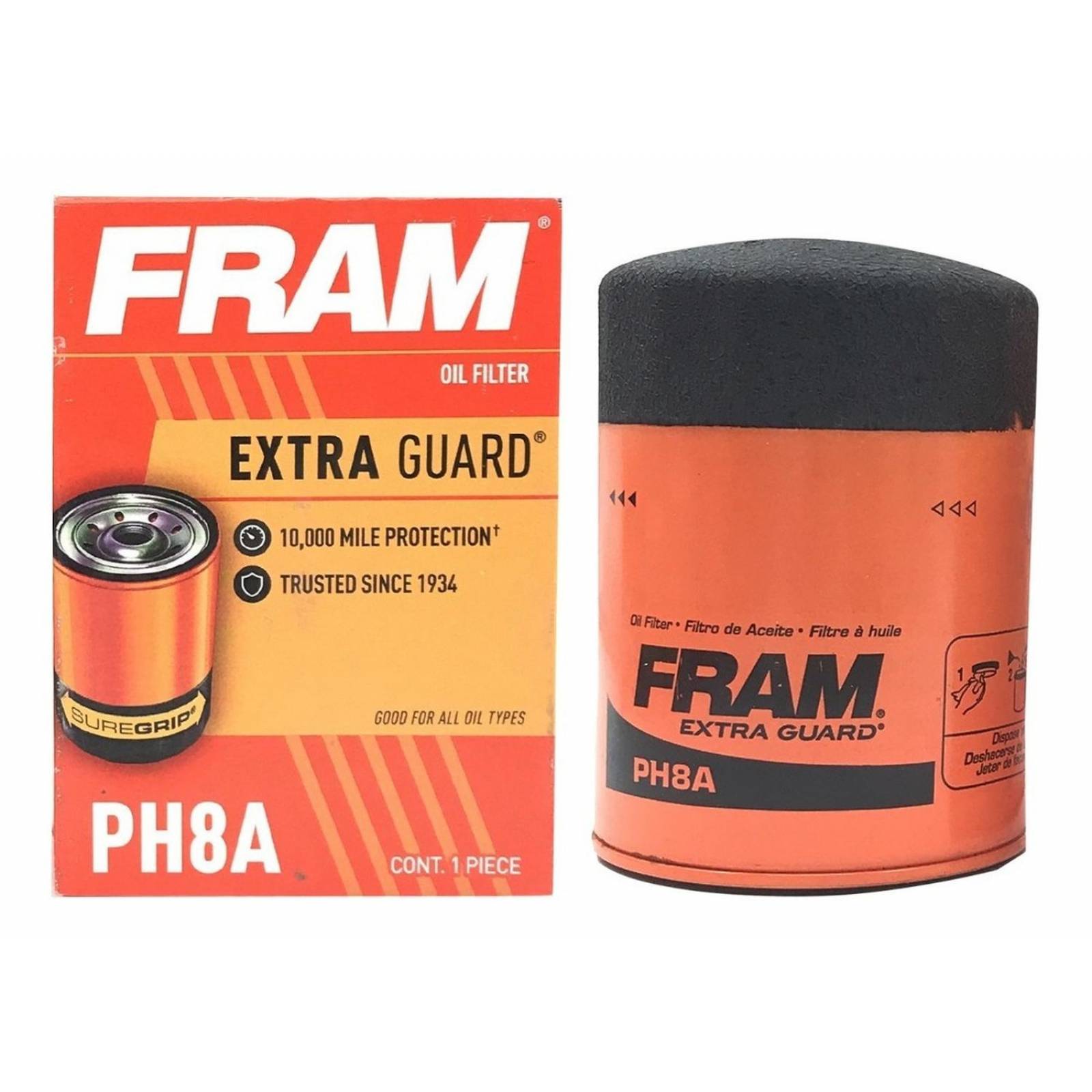 Filtro Aceite Ph8a Fram Extra Guard 