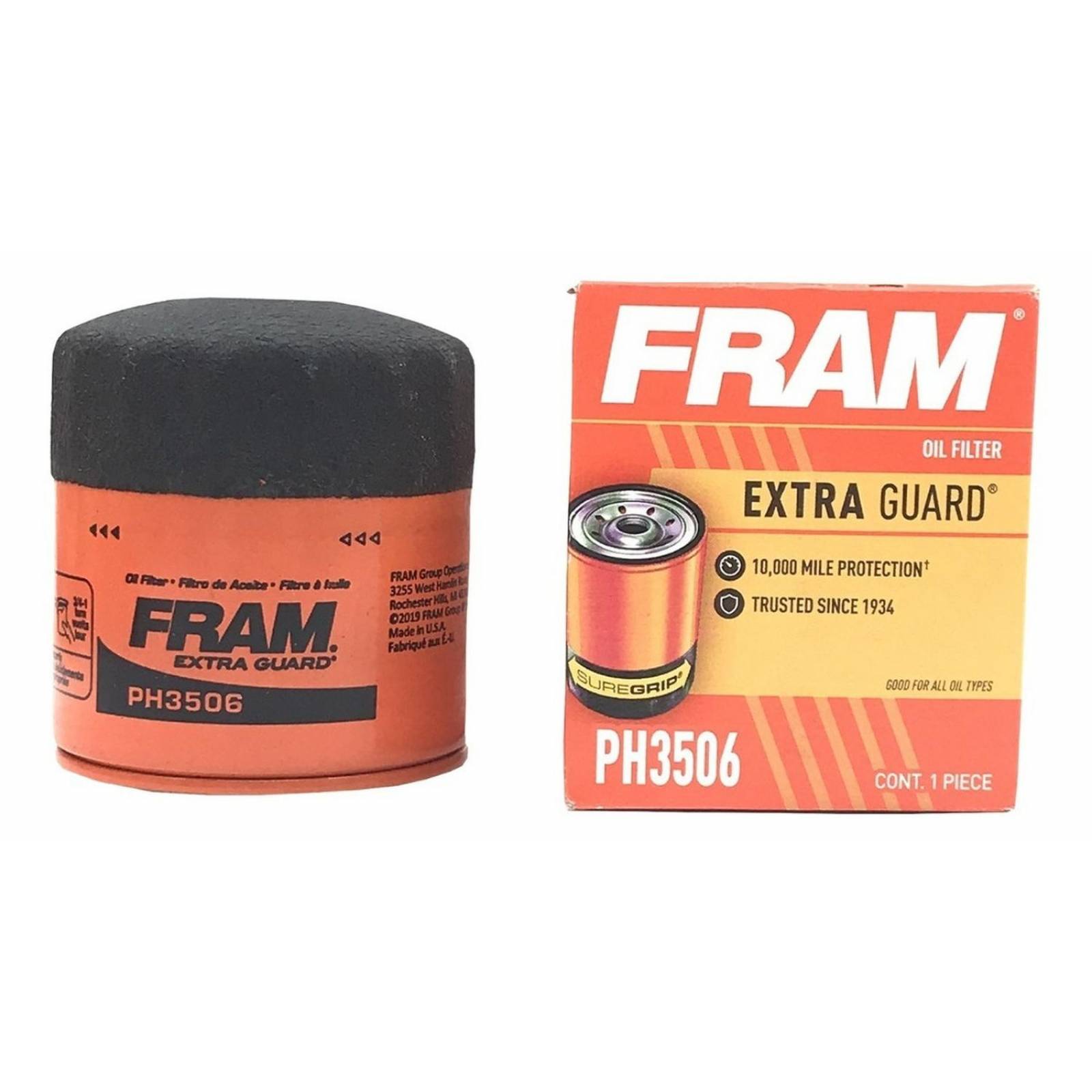 Filtro de Aceite Ph3506 Fram Extra Guard 