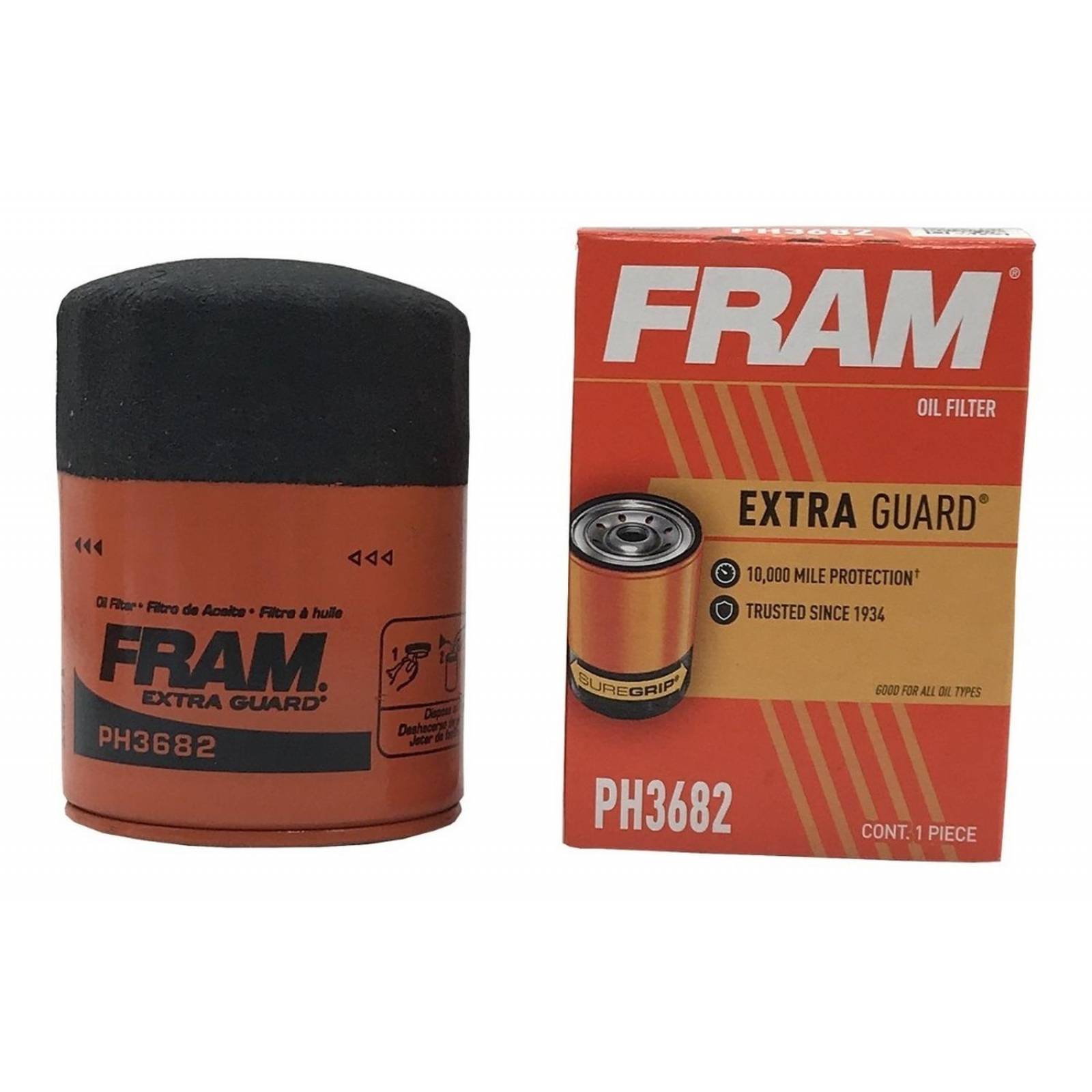Filtro de Aceite Ph3682 Fram Extra Guard 