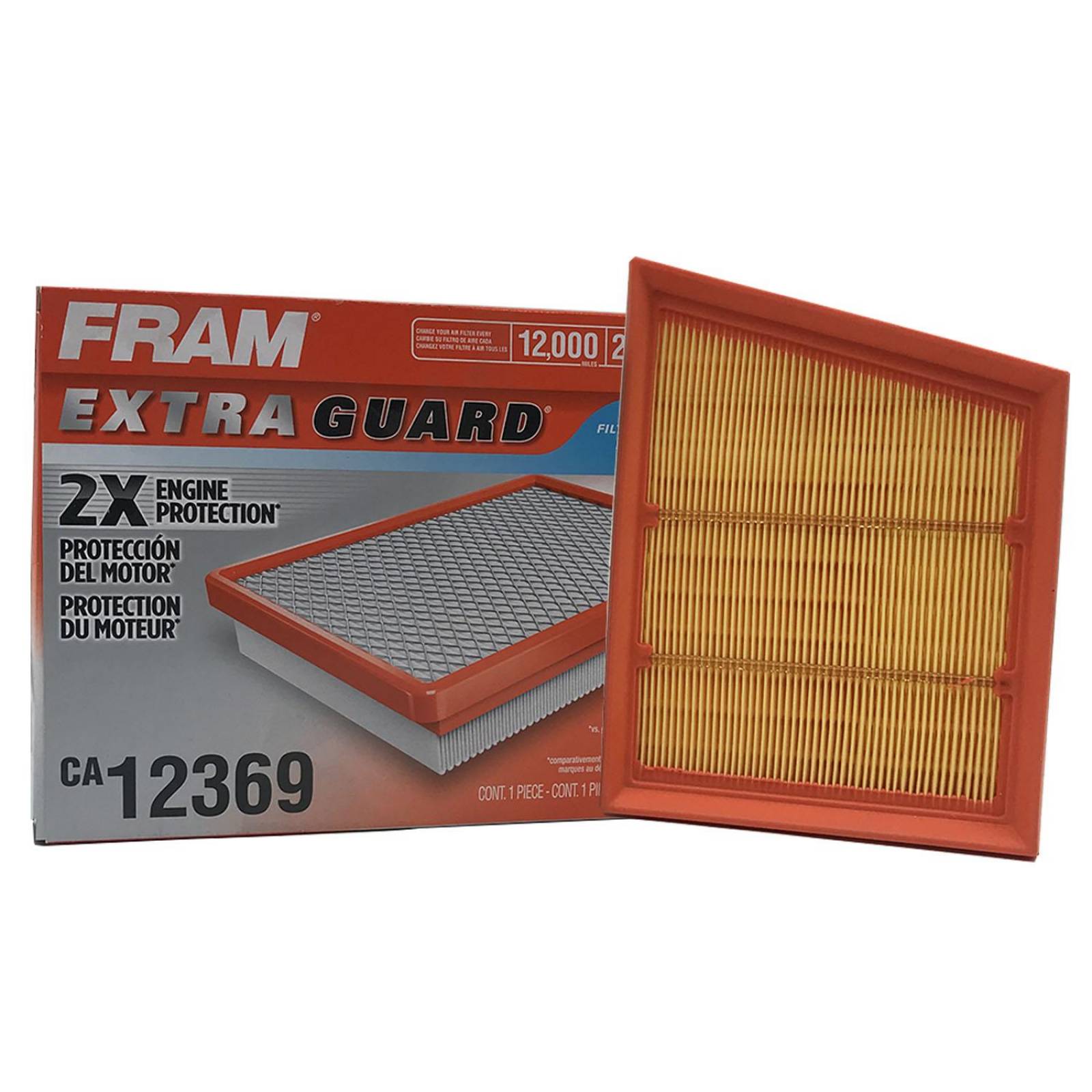 Filtro De Aire CA12369 Fram Extra Guard 