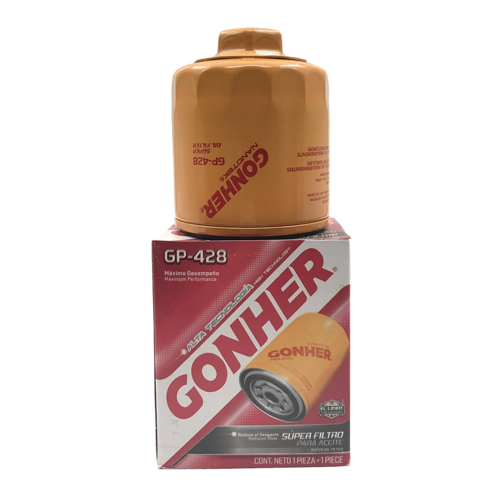 Filtro de Aceite GP-428 Gonher High Tecnology 