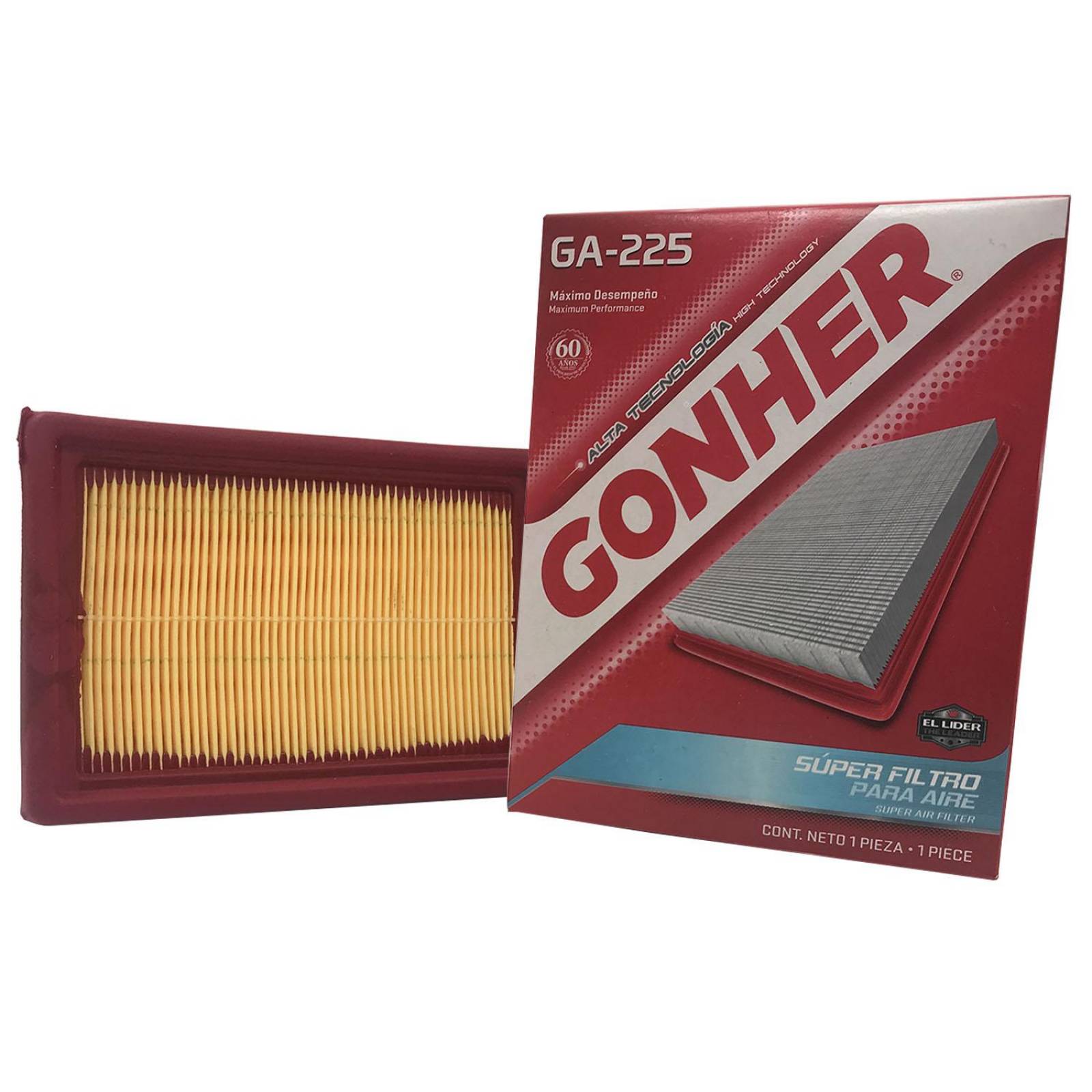 Filtro De Aire GA-225 Gonher High Tecnology 