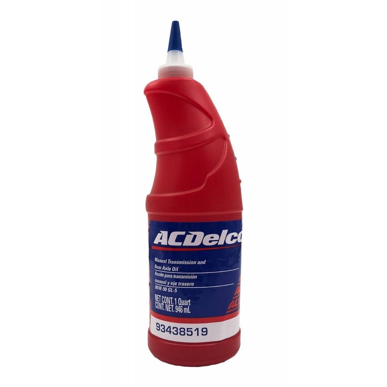 Aceite Transmisión Manual Y Eje Trasero 80w90 946ml Acdelco 