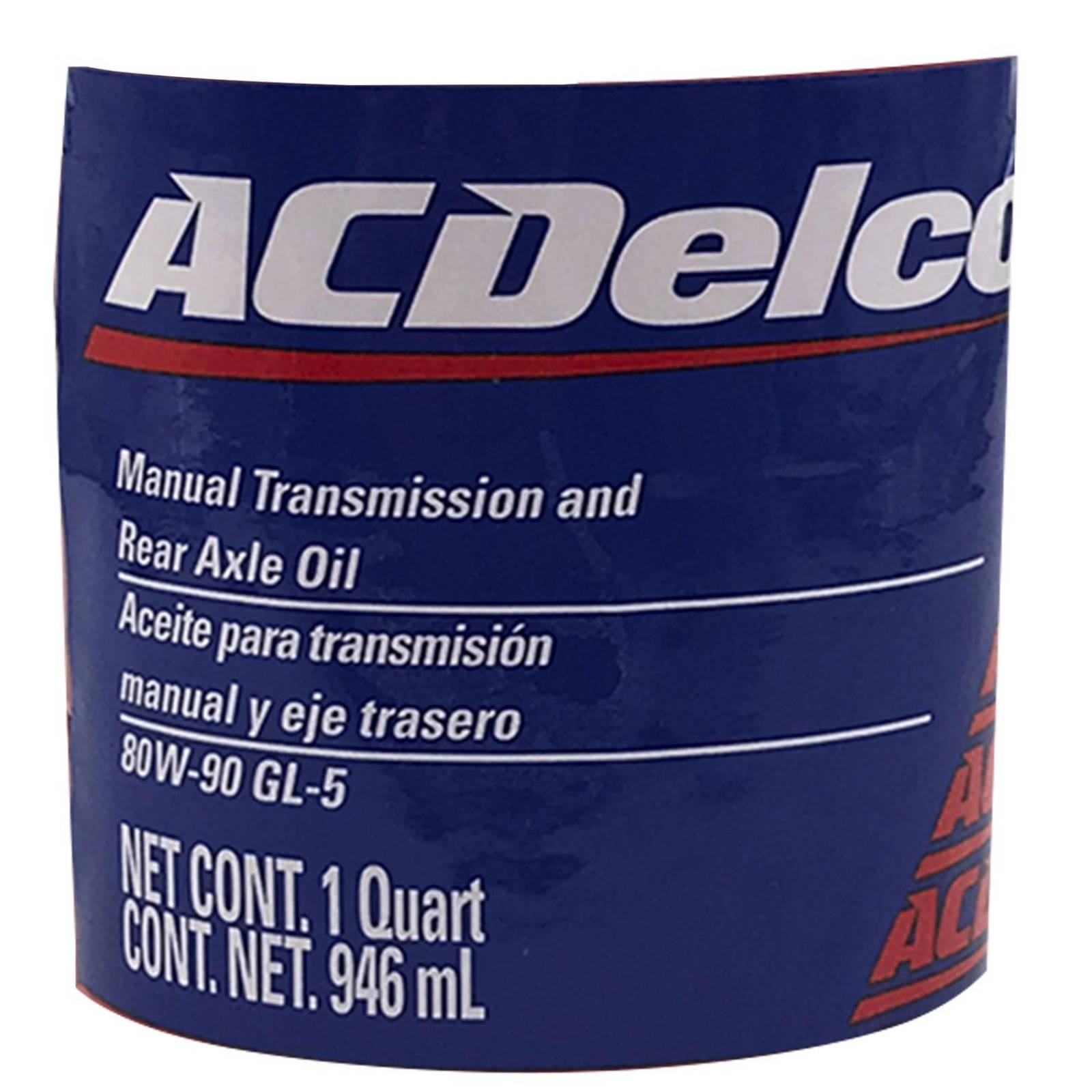 Aceite Transmisión Manual Y Eje Trasero 80w90 946ml Acdelco 