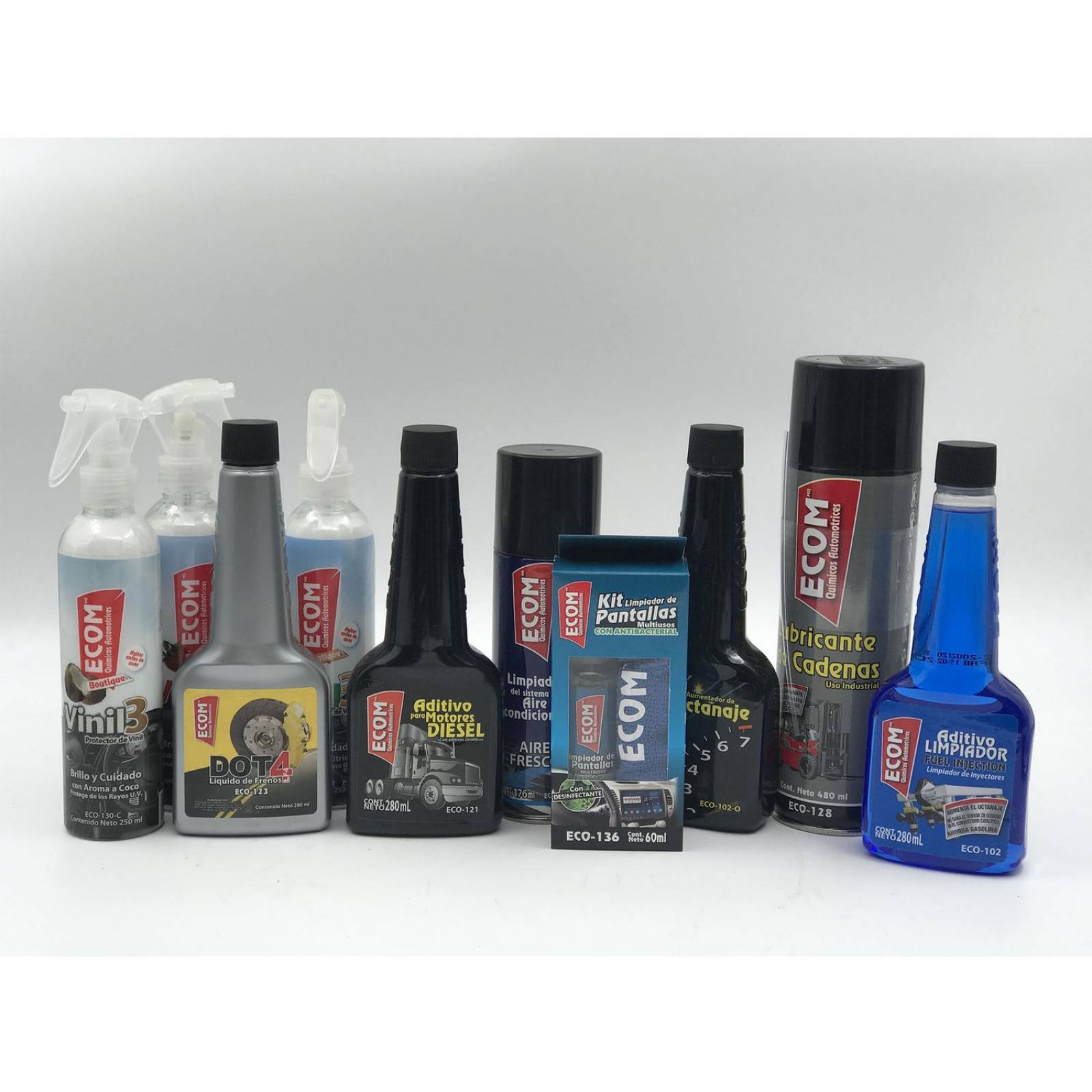 Limpiador Sistema Aire Acondicionado 176ml ECOM ECO-135 